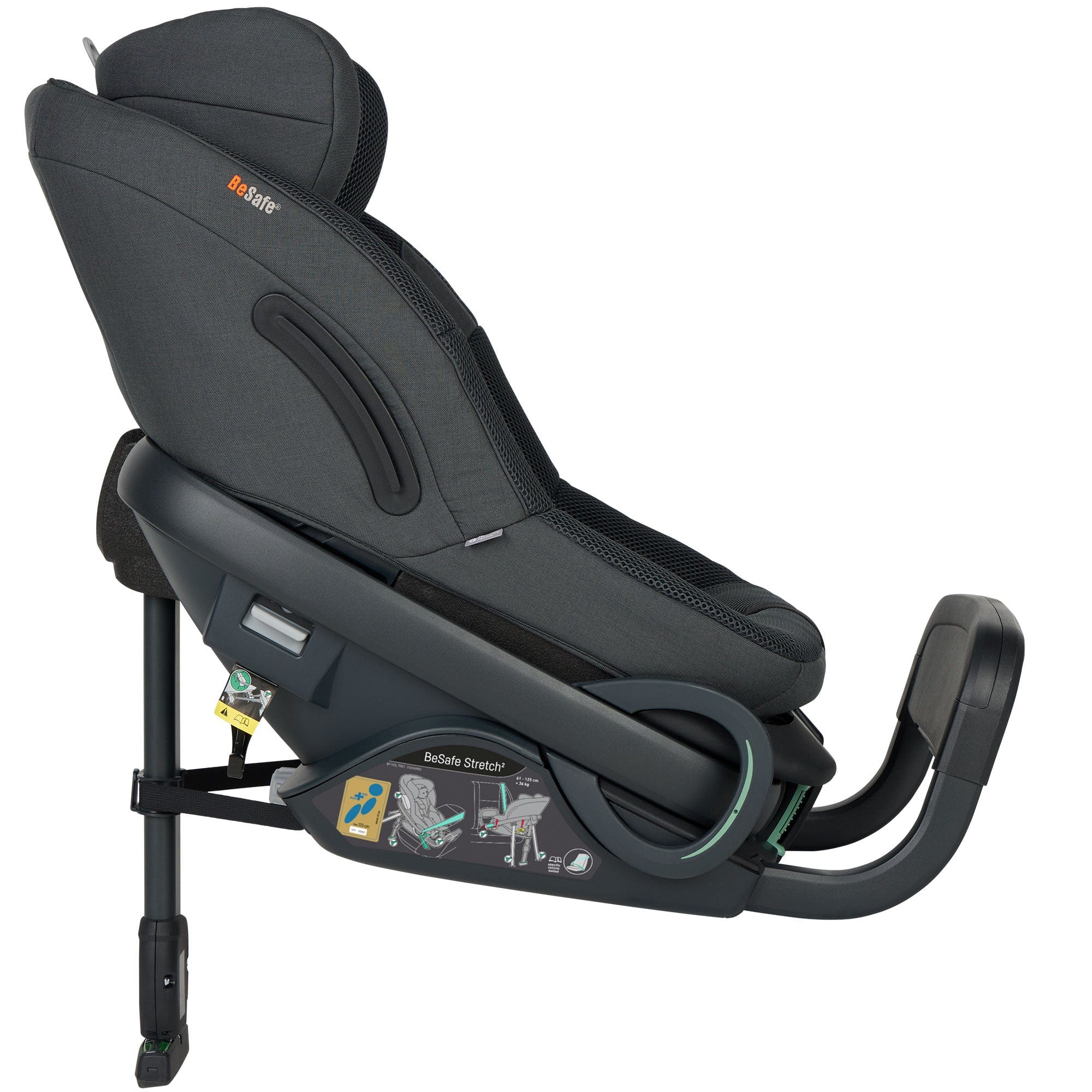 BeSafe Toddler Car Seats BeSafe Stretch 2 Car Seat - Anthracite Mesh 11048209-AnthraMesh-Std