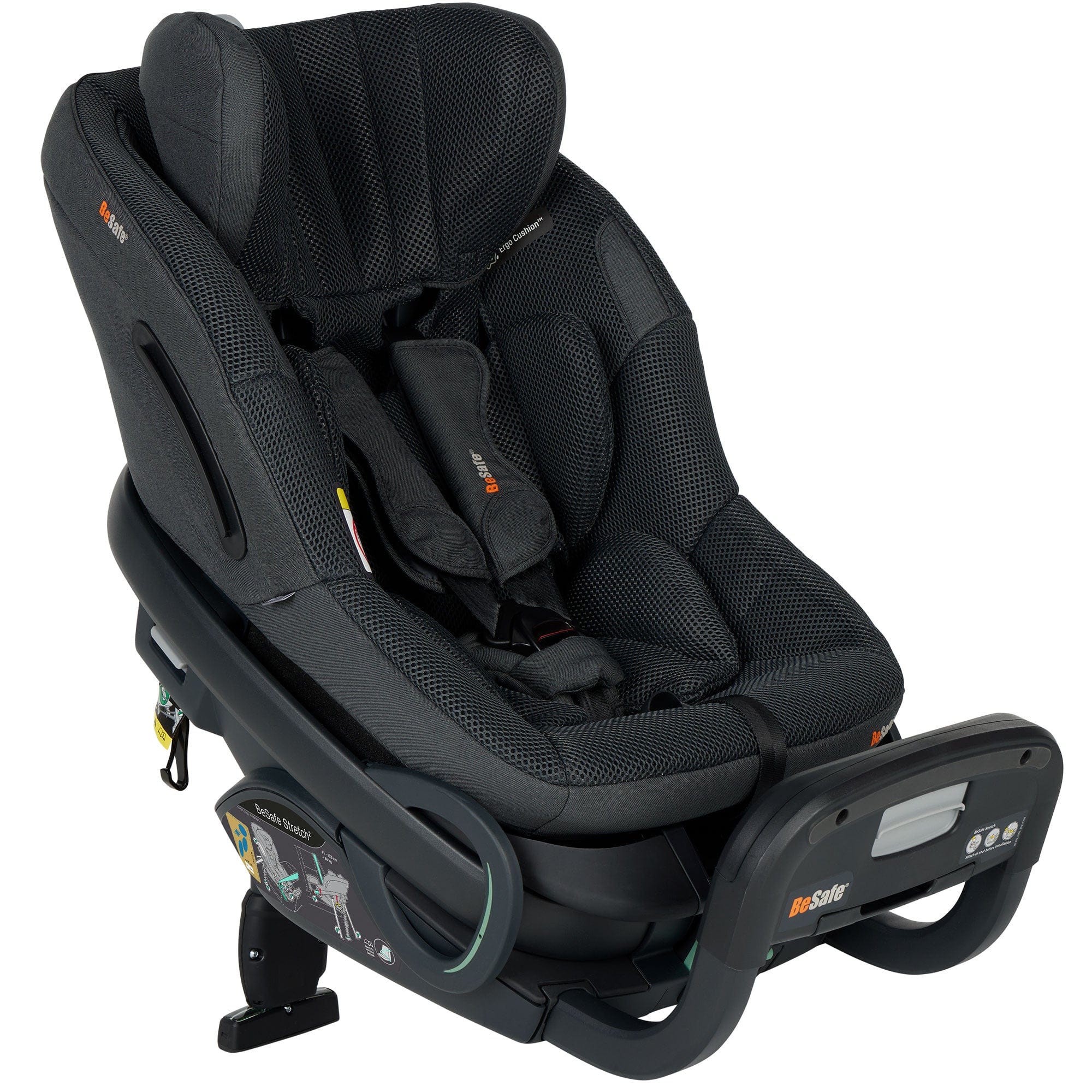 BeSafe Toddler Car Seats BeSafe Stretch 2 Car Seat - Anthracite Mesh 11048209-AnthraMesh-Std