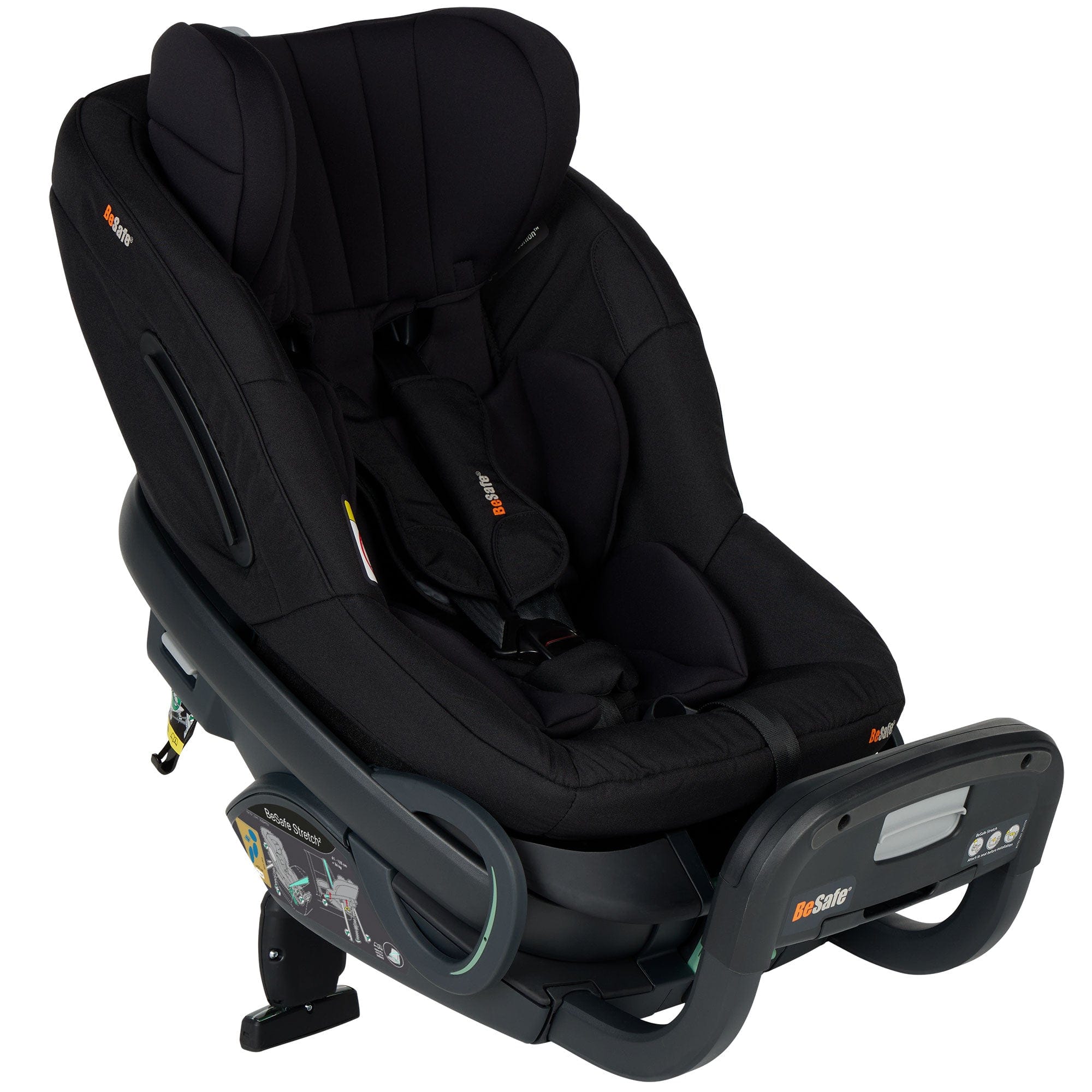 BeSafe Toddler Car Seats BeSafe Stretch 2 Car Seat - Black Cab 11048209-BlackCabF-Std