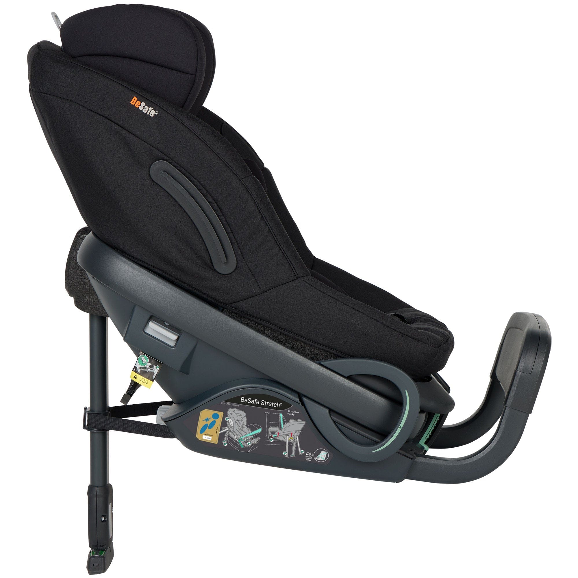 BeSafe Toddler Car Seats BeSafe Stretch 2 Car Seat - Black Cab 11048209-BlackCabF-Std