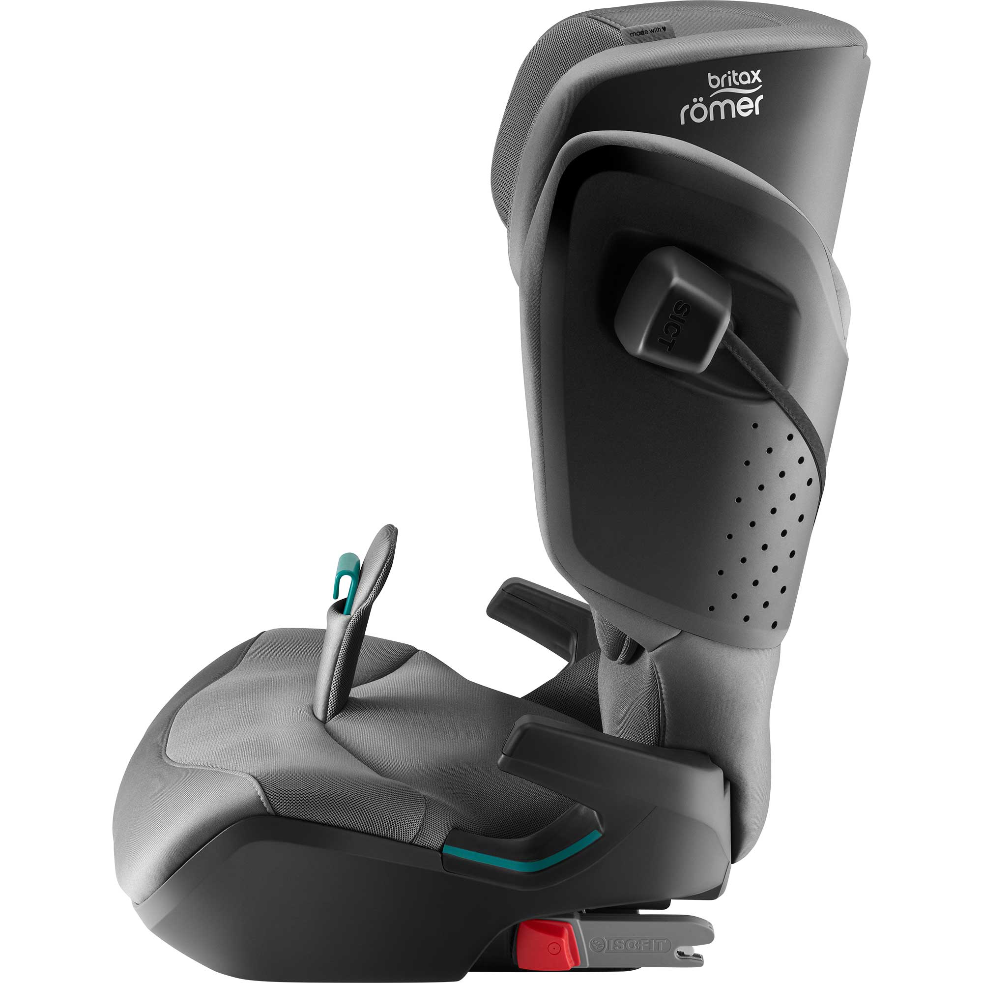 Britax highback booster seats Britax Römer Kidfix i-Size Pro Style - Mineral Grey 2000040916