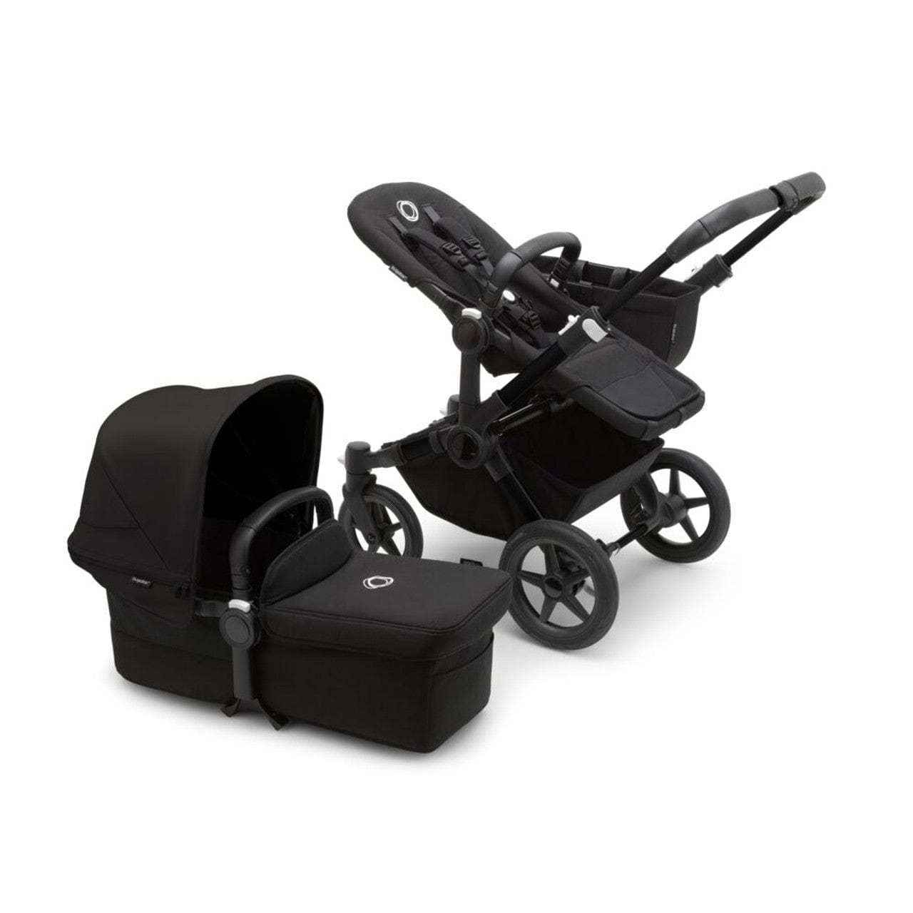 Bugaboo baby prams Bugaboo Donkey 5 Mono Complete in Black/Midnight Black 100000006