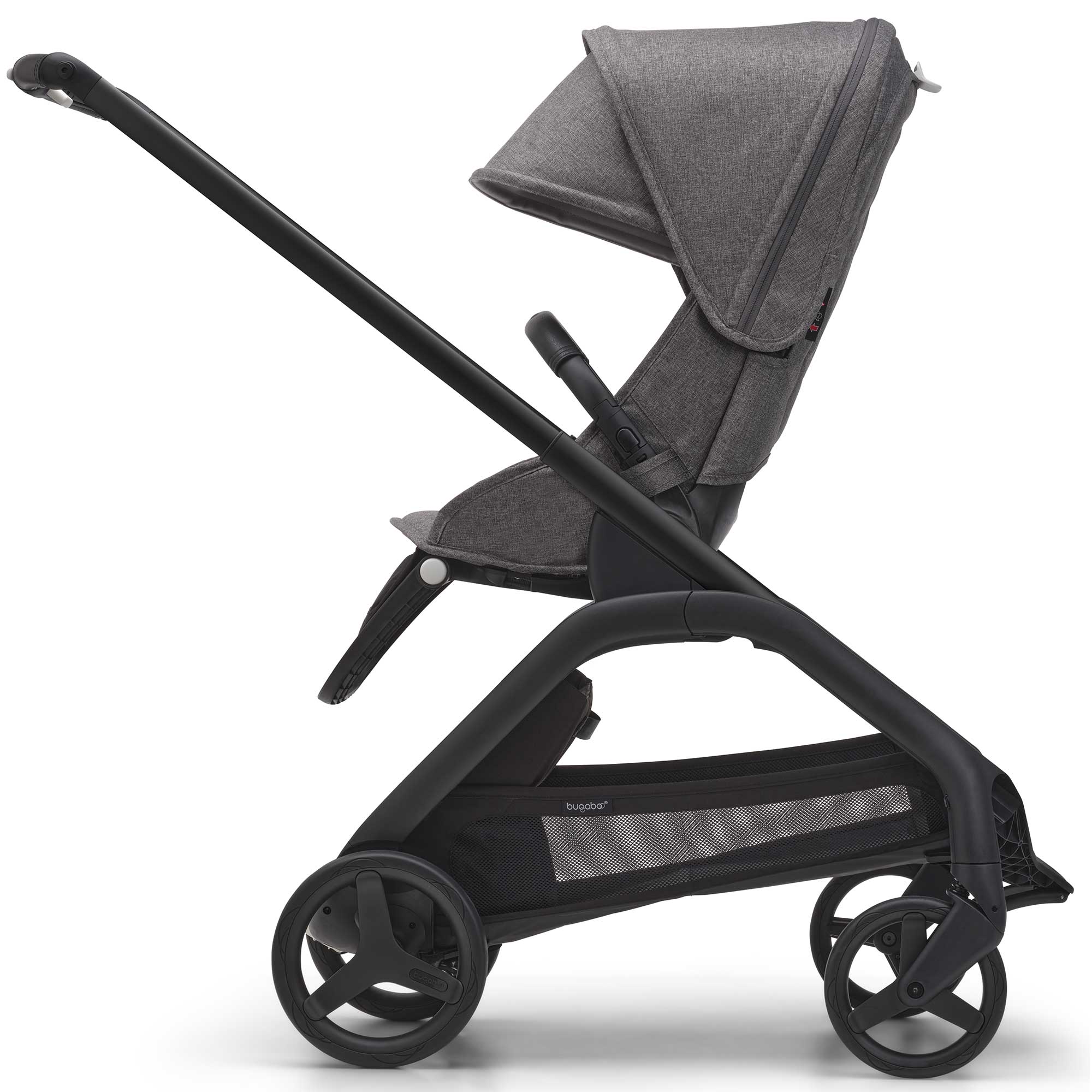 Bugaboo Baby Prams Bugaboo Dragonfly Complete Pram - Graphite/Grey Melange 13801-GRA-GRE-MEL