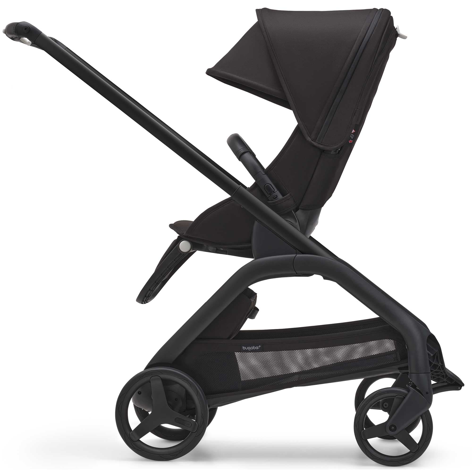 Bugaboo Baby Prams Bugaboo Dragonfly Complete Bundle in Black/Midnight Black 13813-BLK-MID-BLK