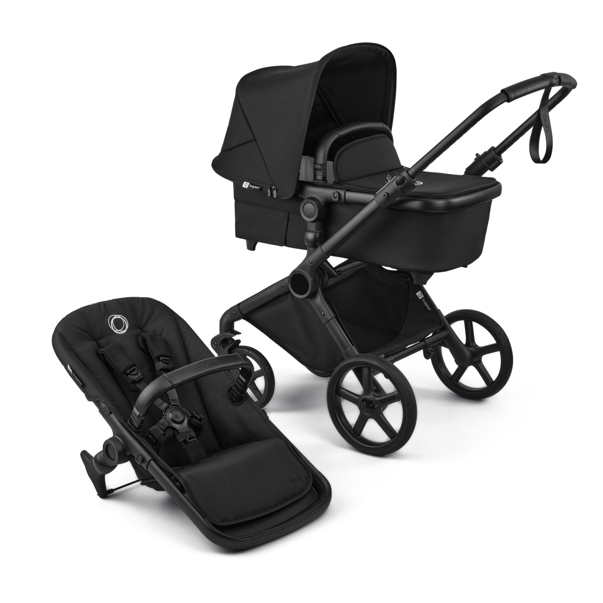 Bugaboo baby prams Bugaboo Cub 2 in 1 Pushchair - Heritage Black 100538004