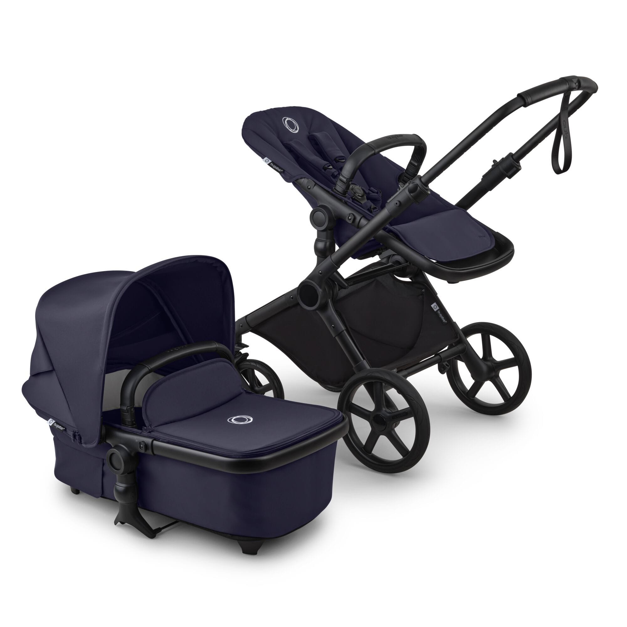 Bugaboo baby prams Bugaboo Cub Essential Pushchair Bundle - Deep Indigo 23224-CB-ESS-IND