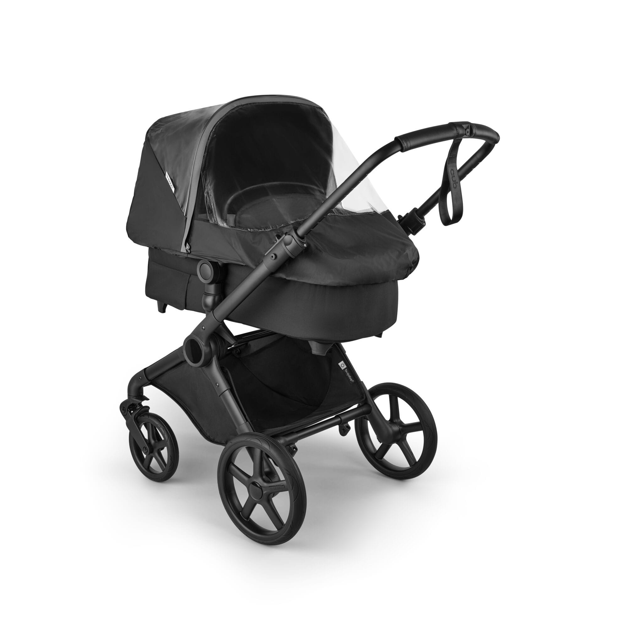Bugaboo baby prams Bugaboo Cub Essential Pushchair Bundle - Heritage Black 23224-CB-ESS-BLK