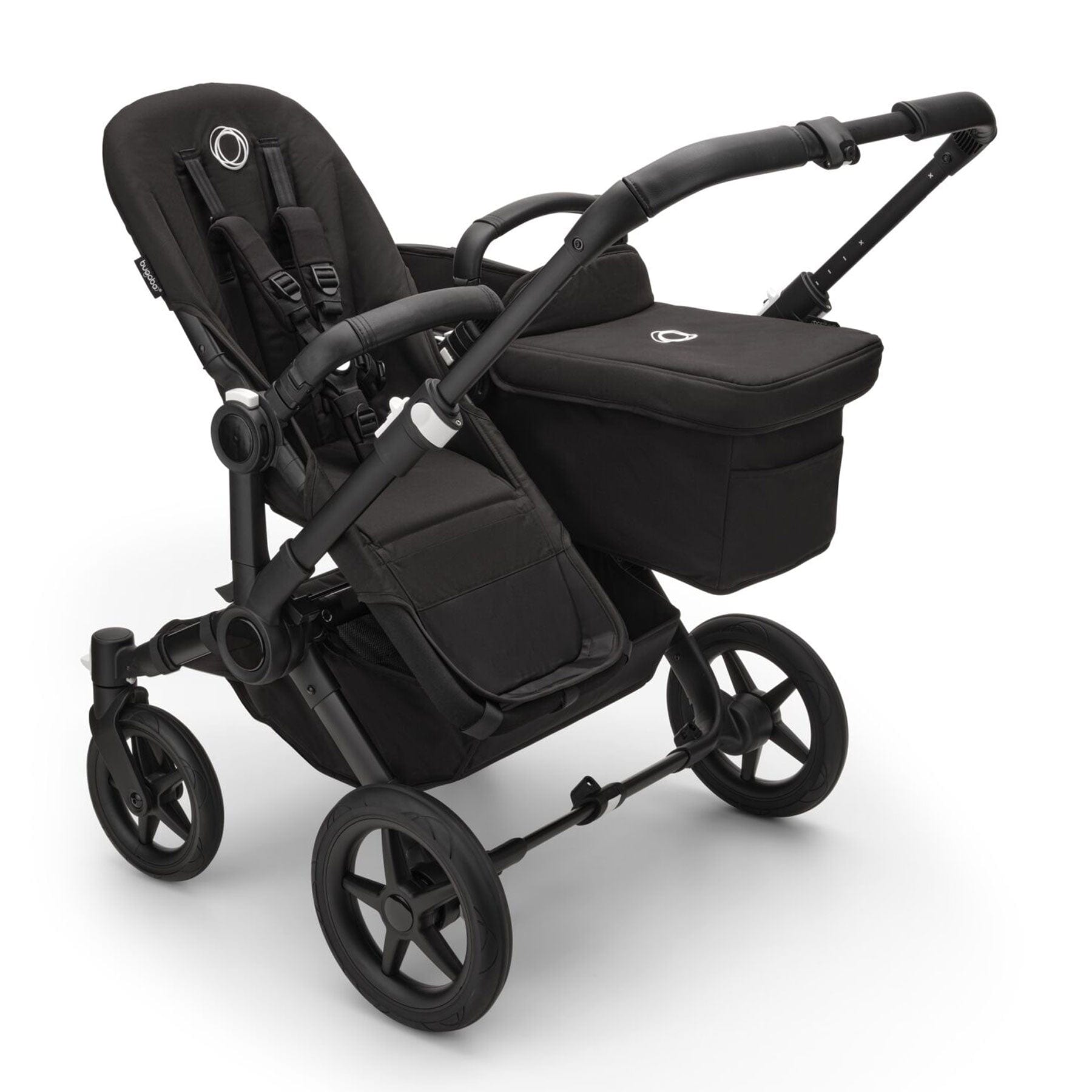 Bugaboo baby prams Bugaboo Donkey 5 Duo Complete Pushchair - Black/Midnight Black 100219002