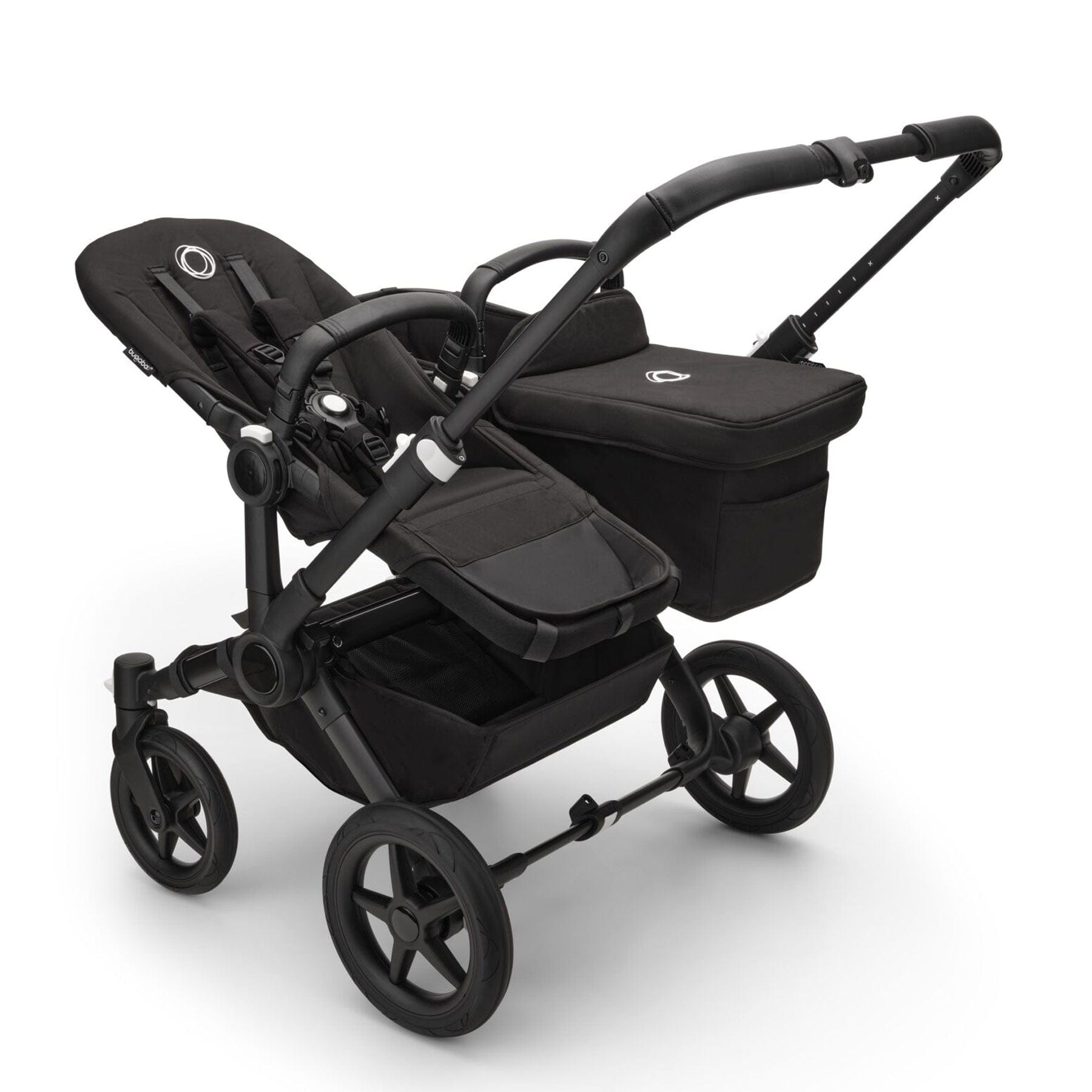 Bugaboo baby prams Bugaboo Donkey 5 Duo Complete Pushchair - Black/Midnight Black 100219002