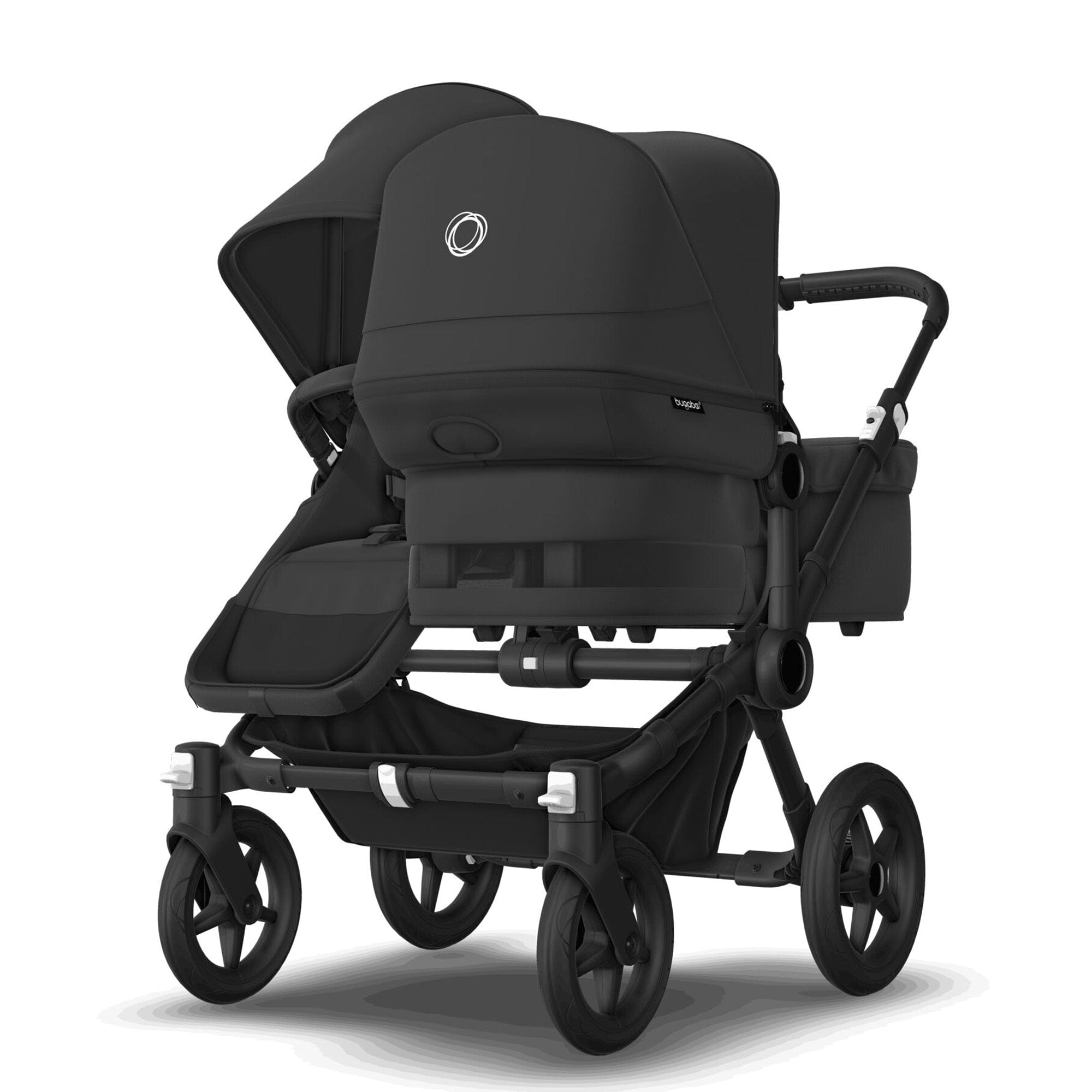Bugaboo baby prams Bugaboo Donkey 5 Duo Complete Pushchair - Black/Midnight Black 100219002