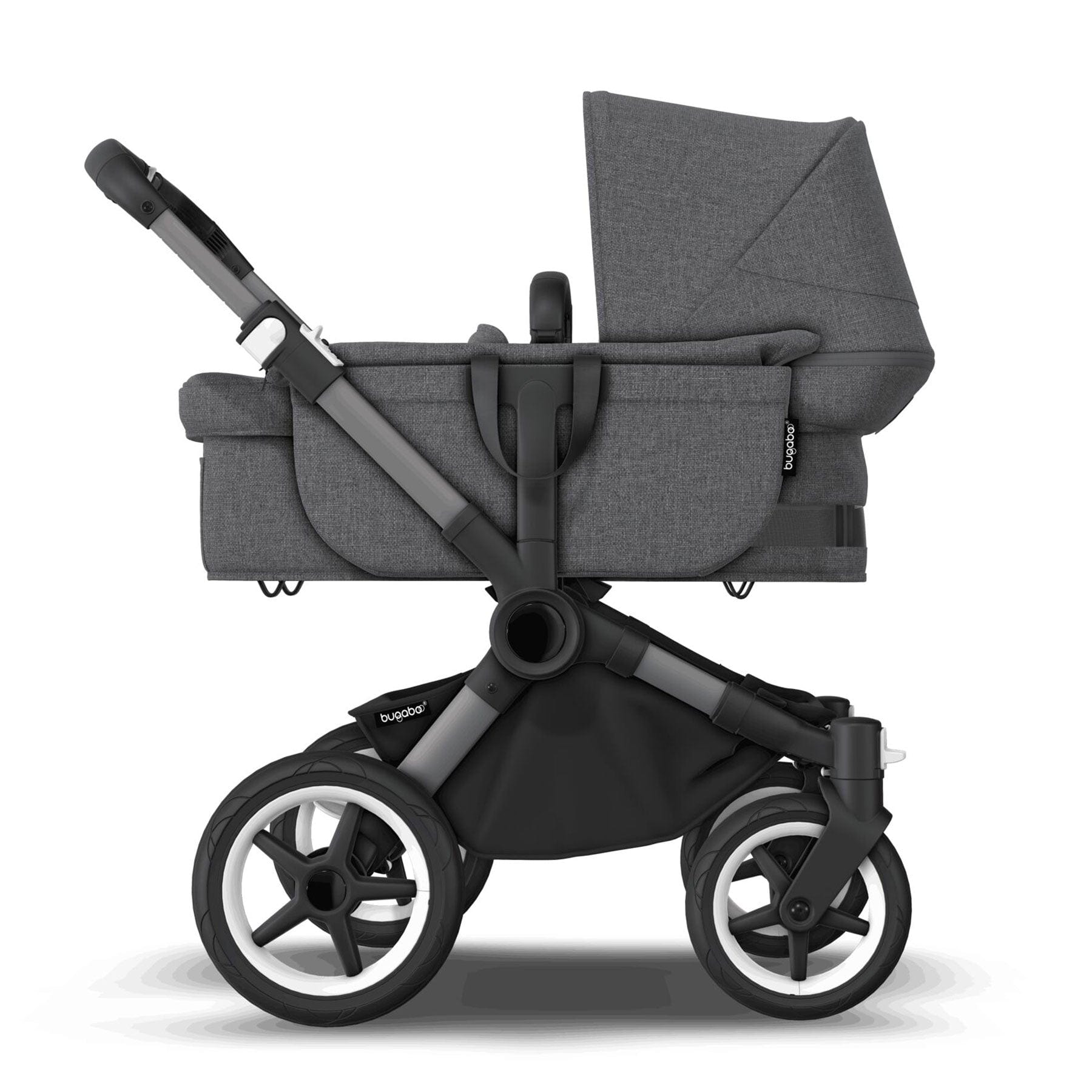 Bugaboo baby prams Bugaboo Donkey 5 Mono Complete in Black/Grey Mélange 100000005
