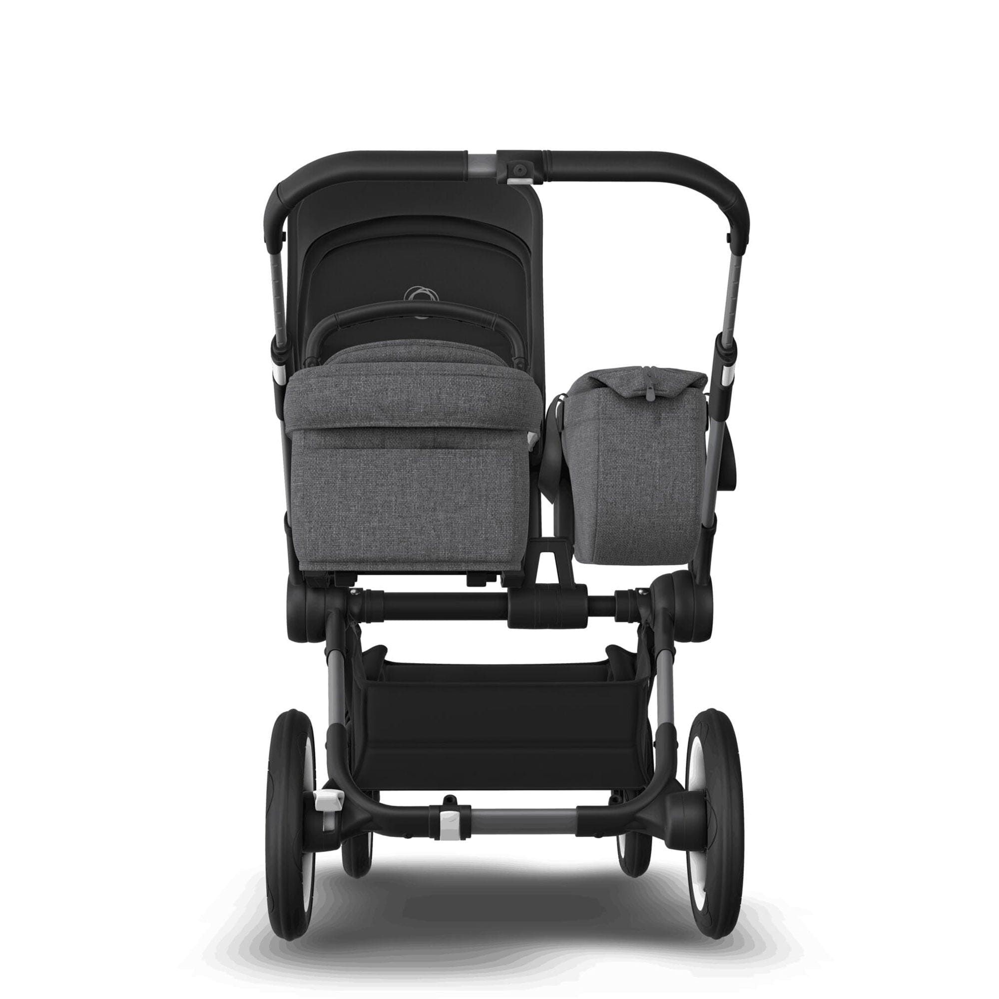 Bugaboo baby prams Bugaboo Donkey 5 Mono Complete in Black/Grey Mélange 100000005