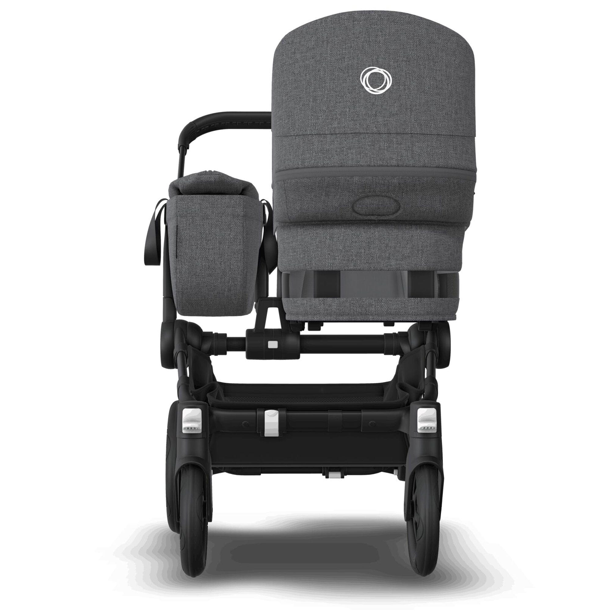 Bugaboo baby prams Bugaboo Donkey 5 Mono Complete Pushchair - Black/Grey Mélange 100000005