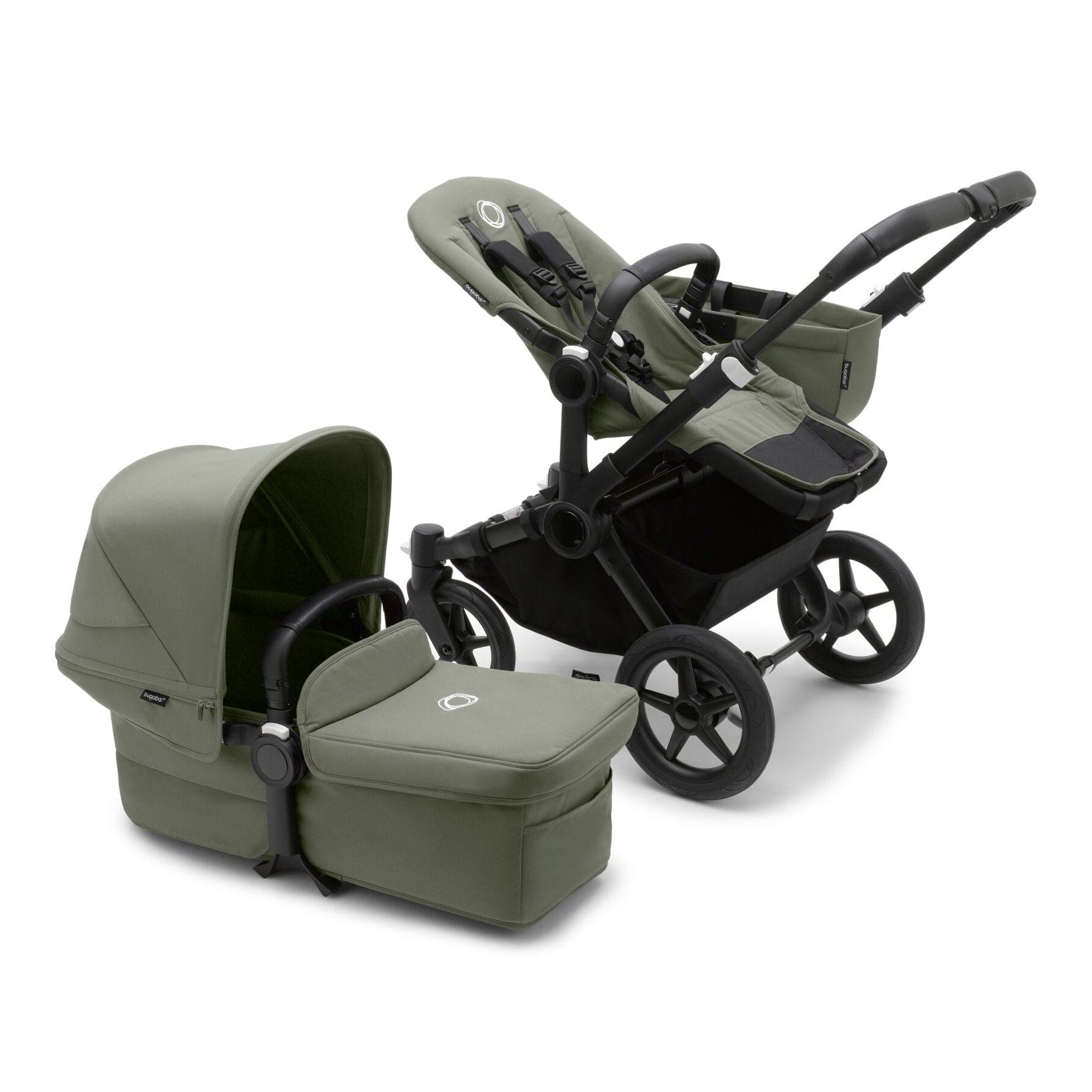 Bugaboo baby prams Bugaboo Donkey 5 Mono Essential Bundle - Forest Green 20325-MON-ESS-3
