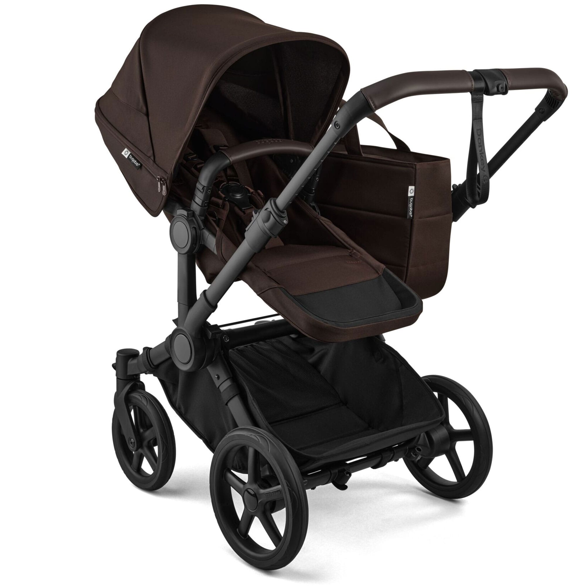 Bugaboo baby prams Bugaboo Donkey 6 Single Complete Pushchair - Cocoa Brown 100370020