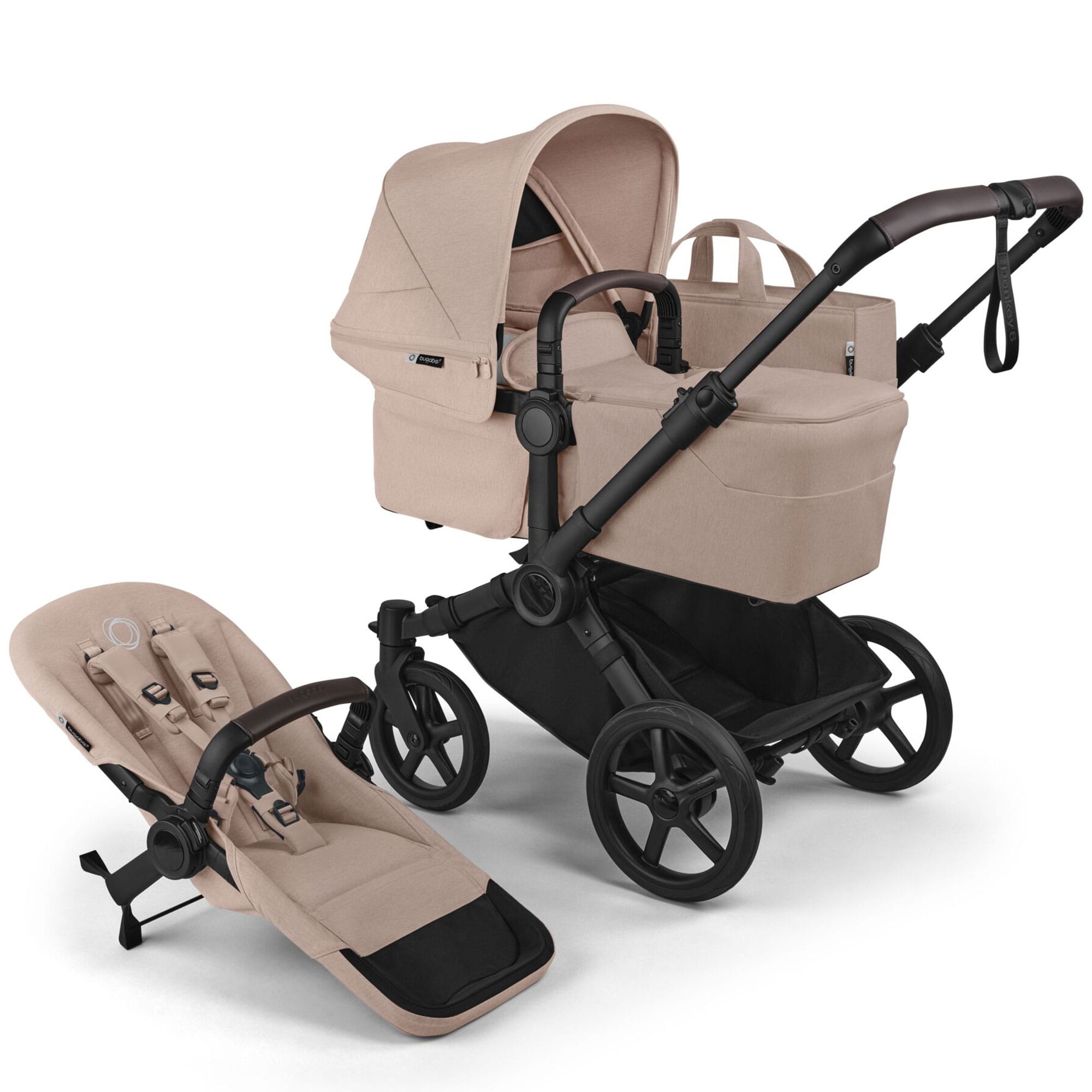 Bugaboo baby prams Bugaboo Donkey 6 Single Complete Pushchair - Desert Taupe 100370018