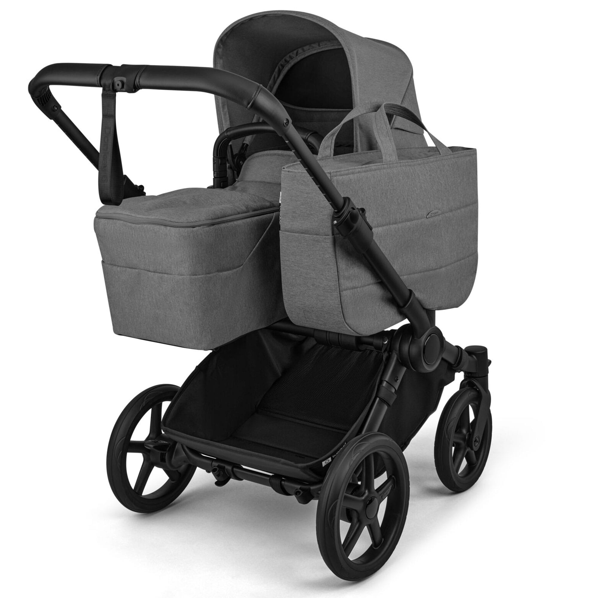Bugaboo baby prams Bugaboo Donkey 6 Single Complete Pushchair - Moon Grey 100370017