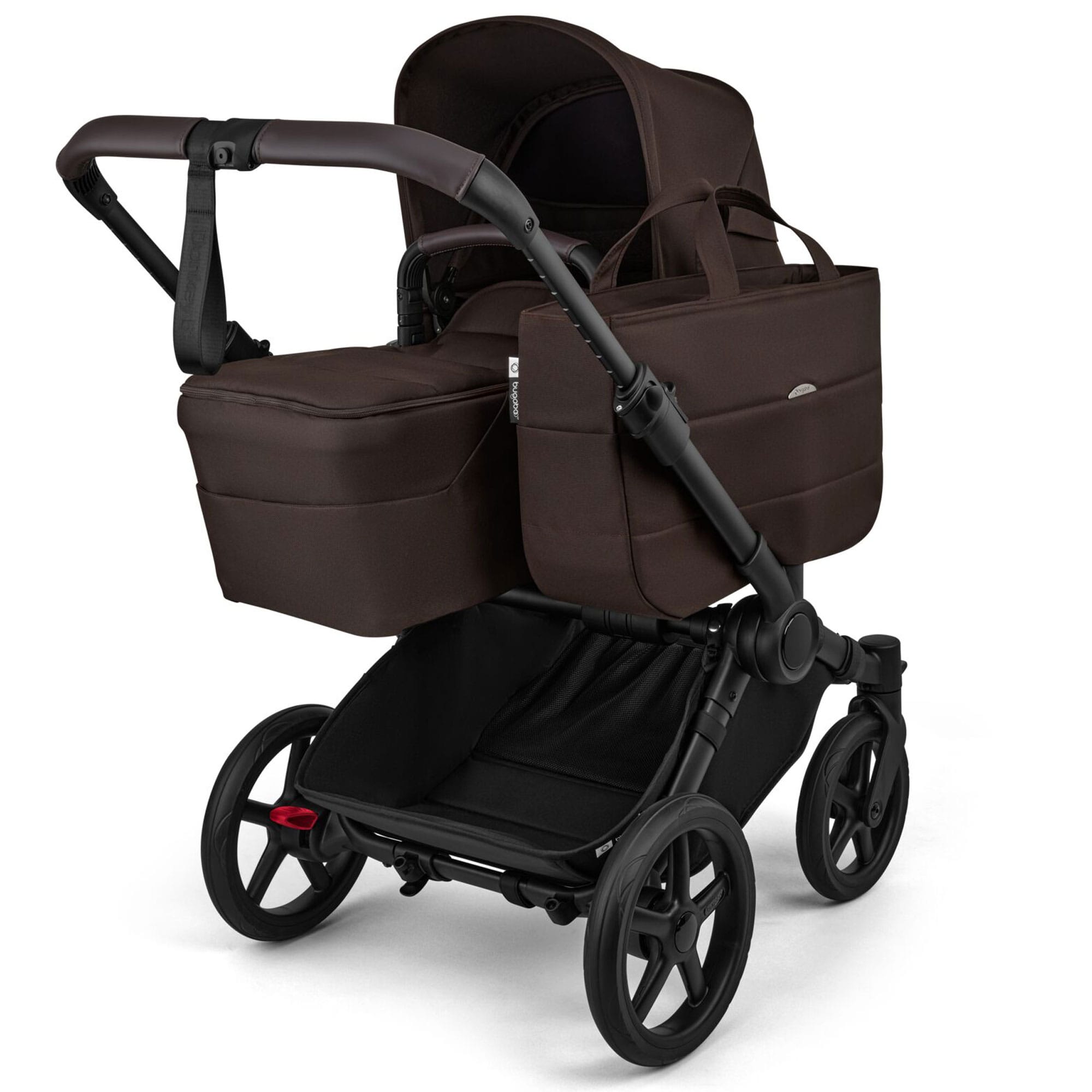 Bugaboo baby prams Bugaboo Donkey 6 Single Essential Bundle - Cocoa Brown 21667-COC-BRN