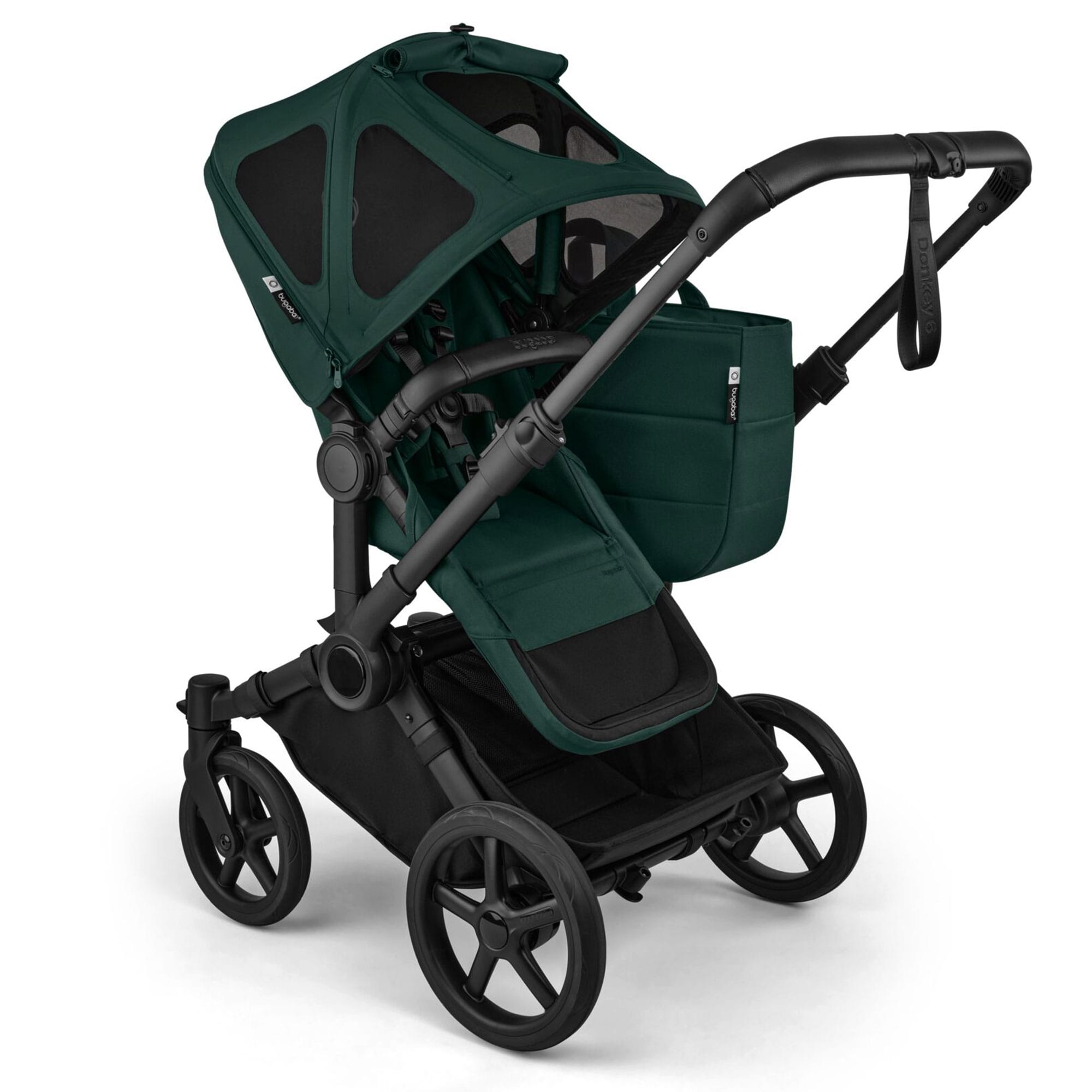 Bugaboo baby prams Bugaboo Donkey 6 Single Essential Bundle - Fern Green 21650-FER-GRN