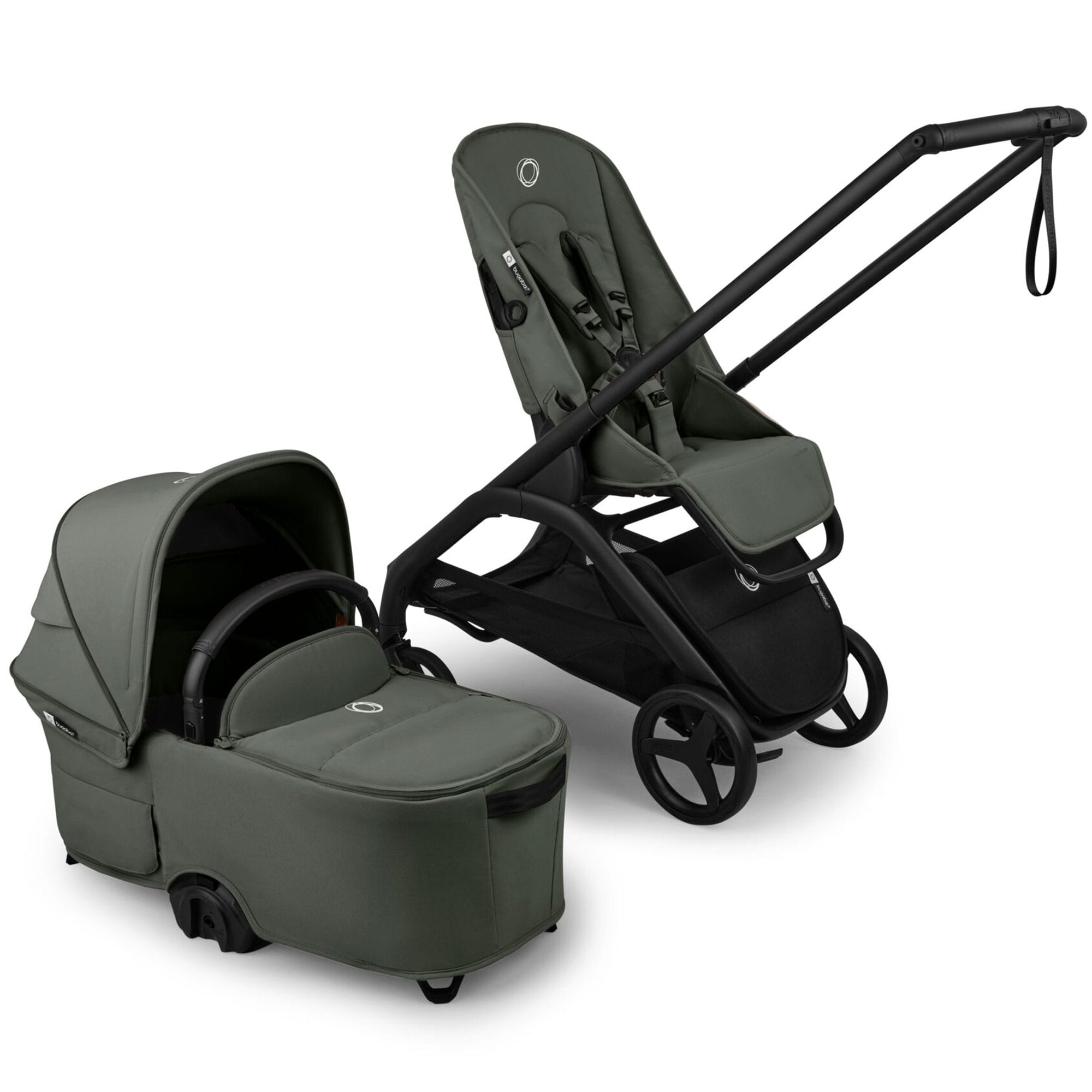 Bugaboo baby prams Bugaboo Dragonfly Plus Essential Stroller Bundle - Forest Green BUG-DFLY-PLUS-ESS-5