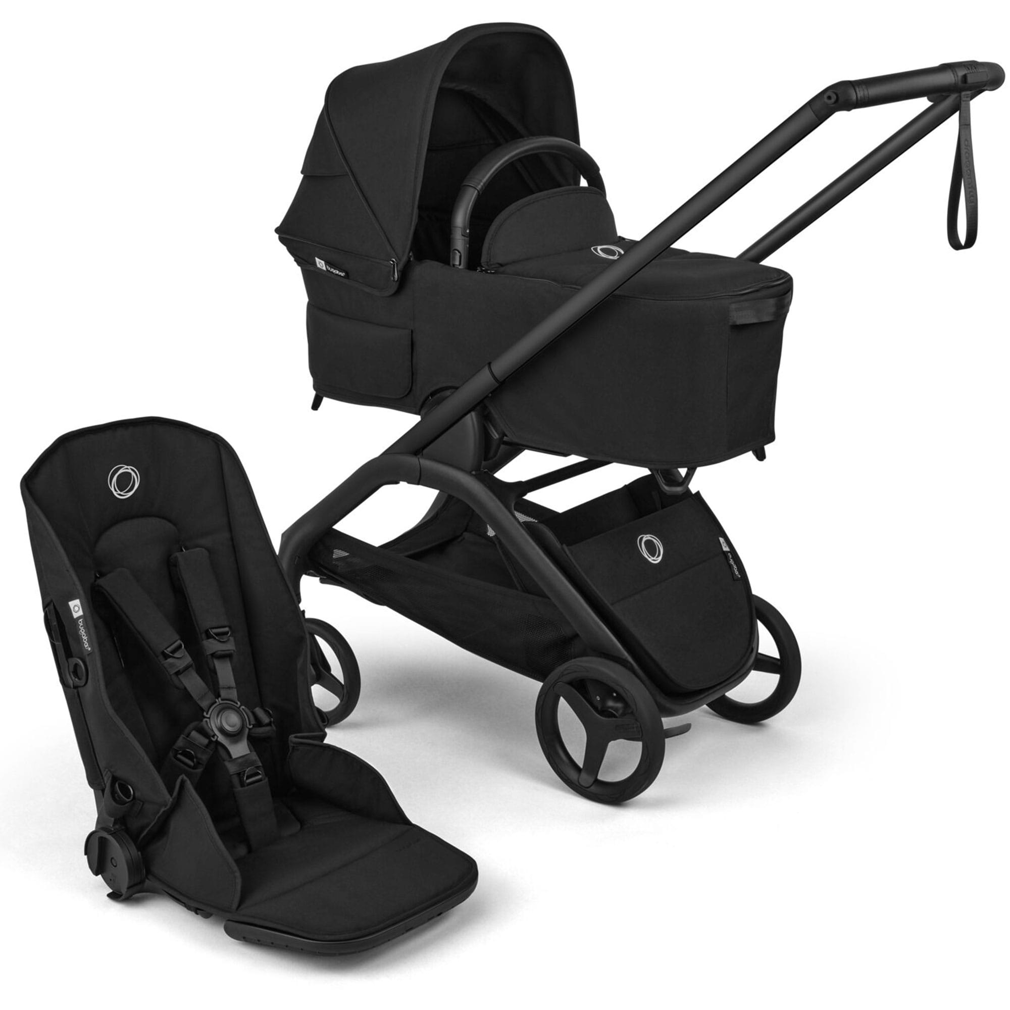 Bugaboo baby prams Bugaboo Dragonfly Plus Essential Stroller Bundle - Heritage Black BUG-DFLY-PLUS-ESS-3