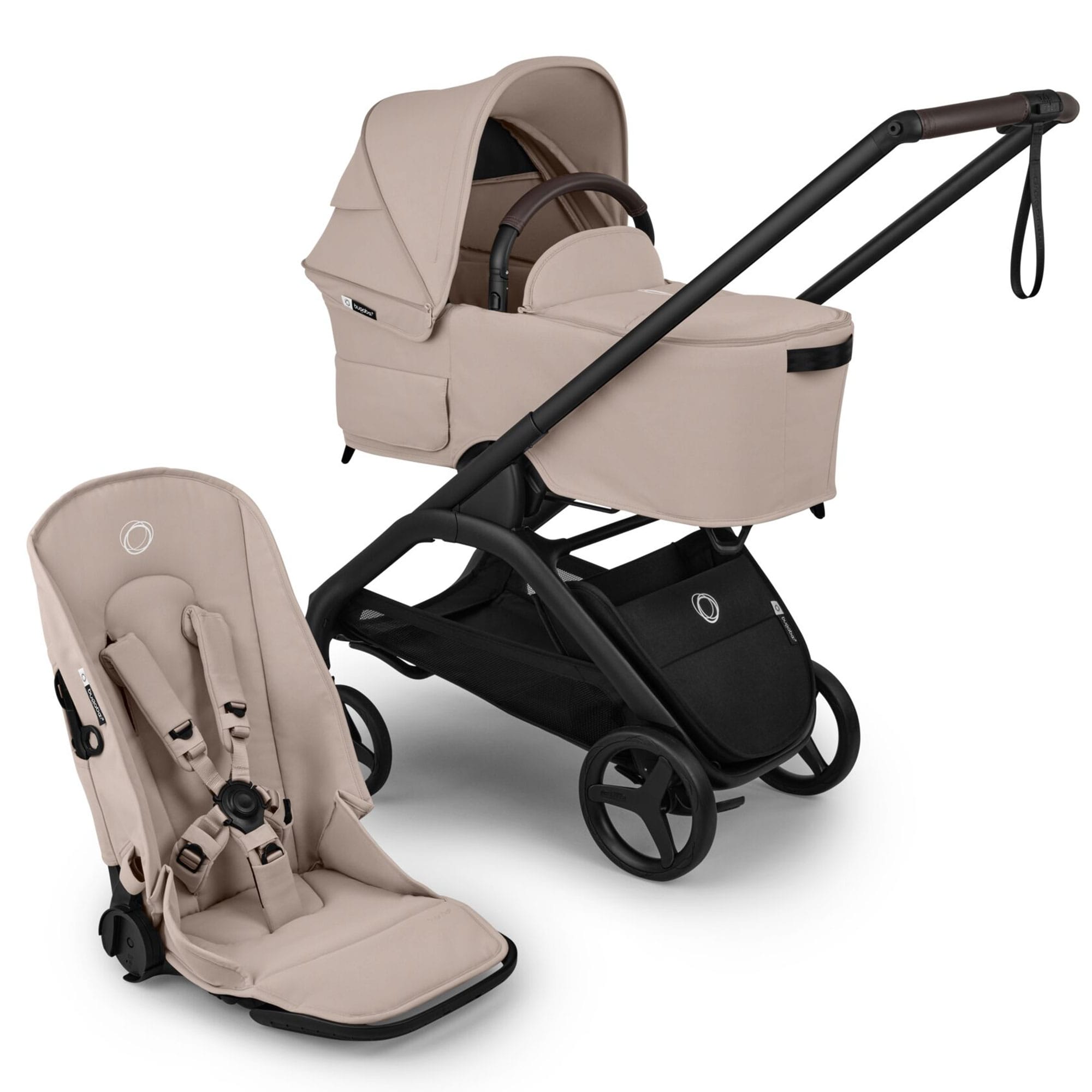 Bugaboo baby prams Bugaboo Dragonfly Plus Pram - Desert Taupe BUG-DFLY-PLUS-PRM-2