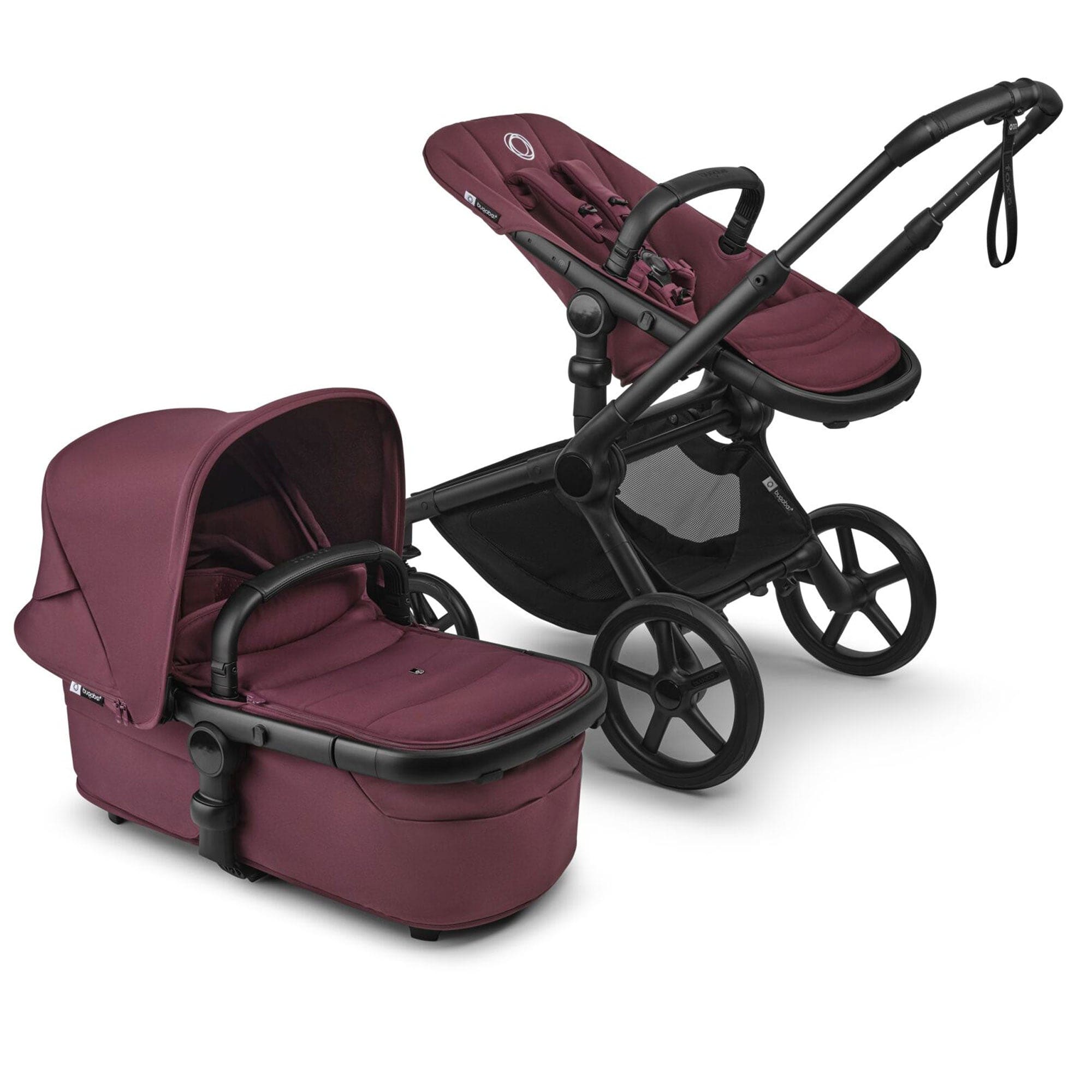 Bugaboo baby prams Bugaboo Fox 5 Renew Complete Bundle - Dark Cherry 18881-COMP-CHE