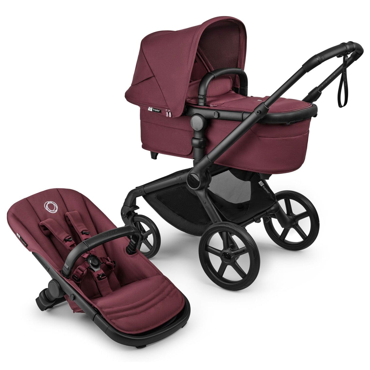 Bugaboo baby prams Bugaboo Fox 5 Renew Complete Bundle - Dark Cherry 18881-COMP-CHE