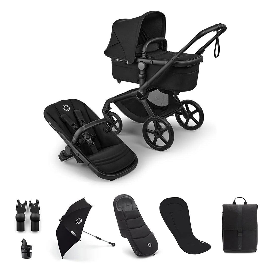 Bugaboo baby prams Bugaboo Fox 5 Renew Complete Bundle - Heritage Black 18878-COMP-BLA