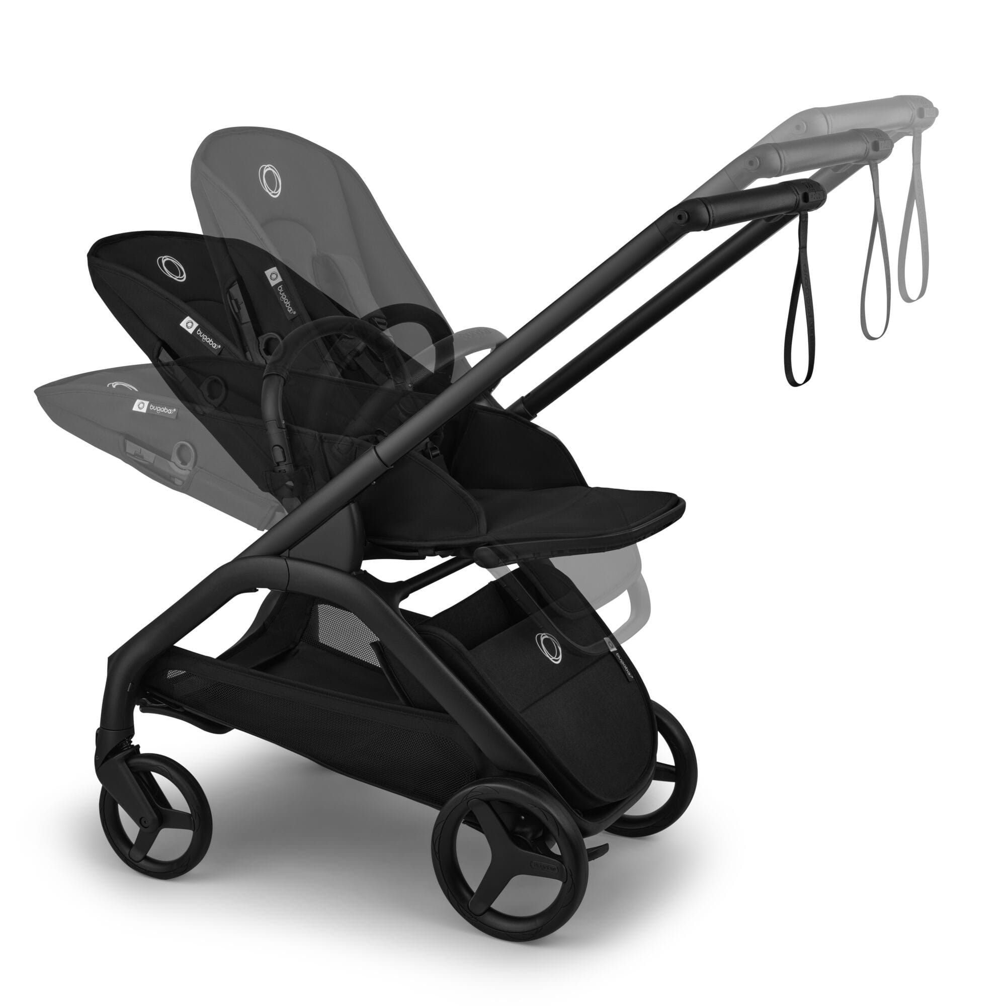 Bugaboo baby pushchairs Bugaboo Dragonfly Plus Pushchair - Heritage Black 100514019