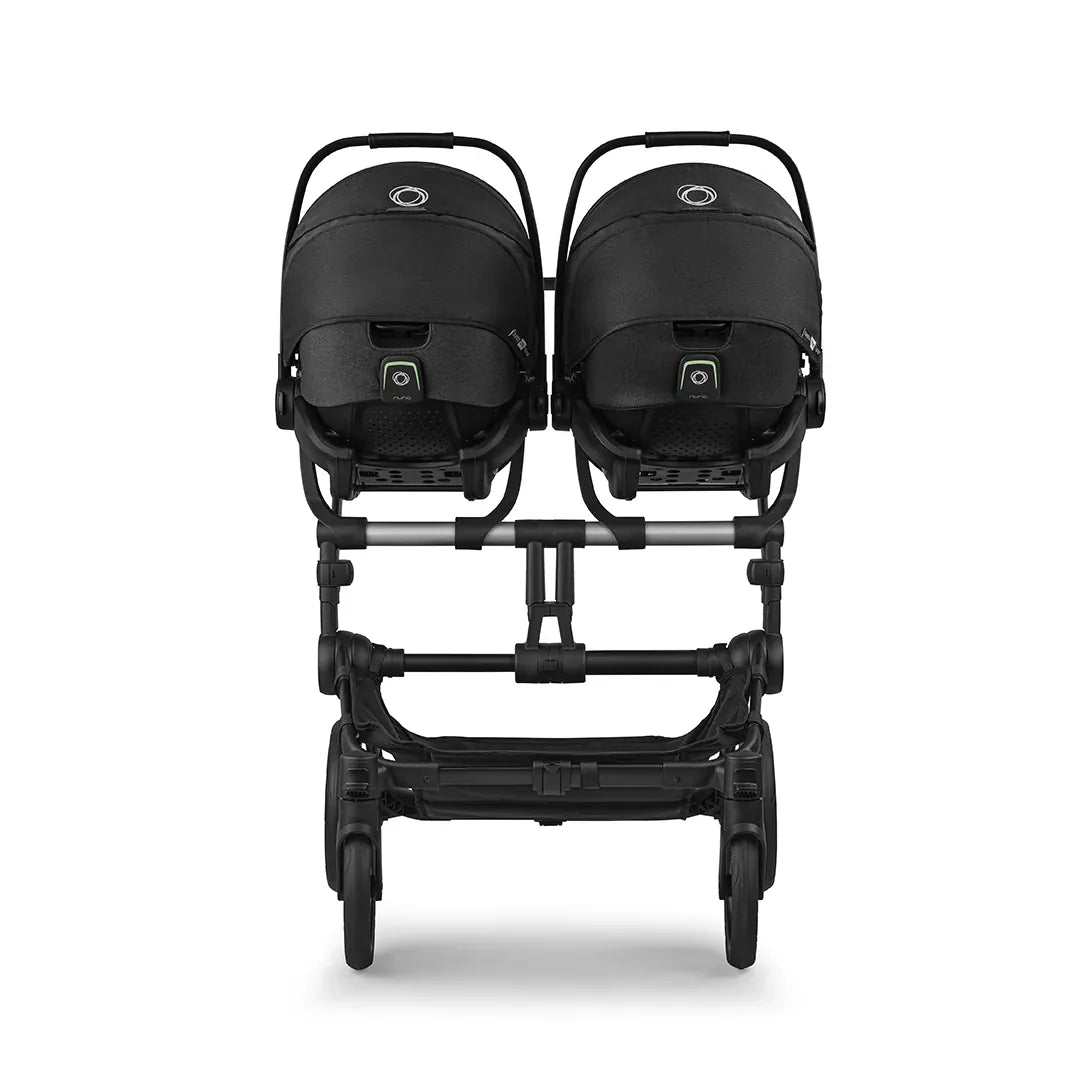 Bugaboo car seat adaptors Bugaboo Donkey 6 Car Seat Adapter Twin - Black 200075001
