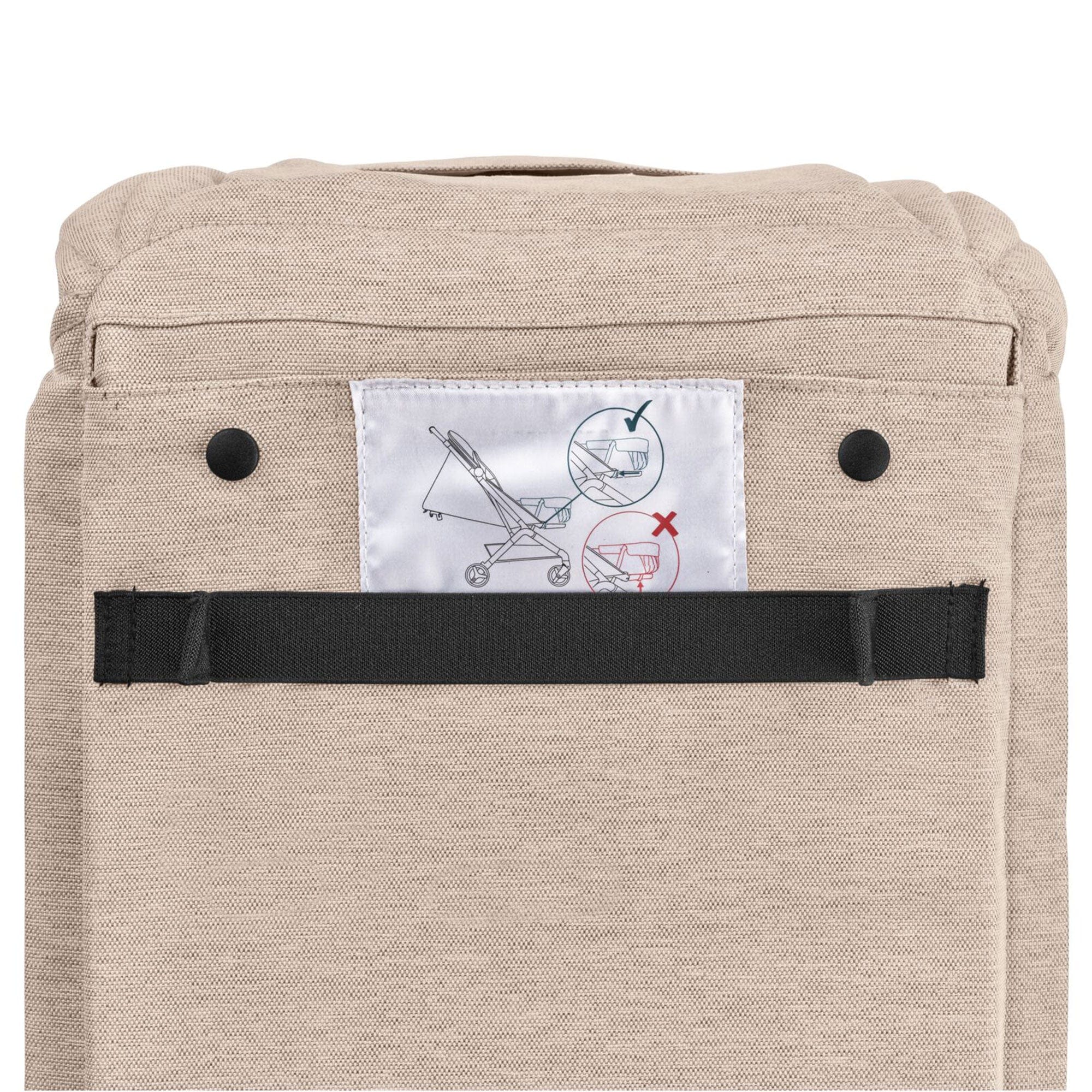 Bugaboo chassis & carrycots Bugaboo Baby Nest - Desert Taupe 100367003