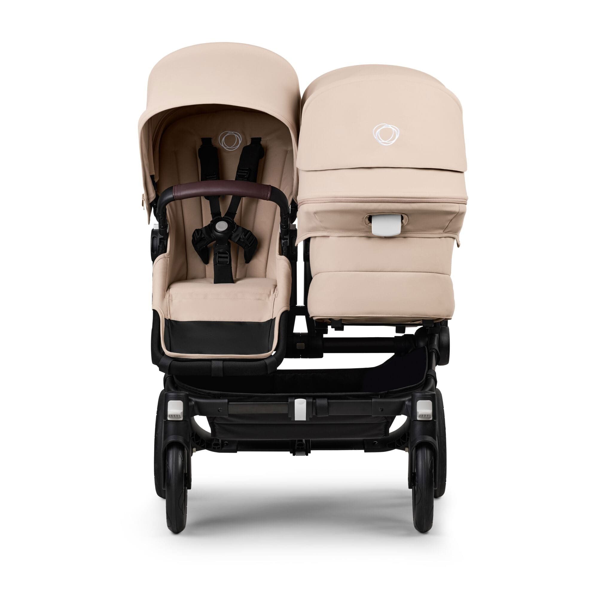 Bugaboo double buggies Bugaboo Donkey 5 Duo Essential Bundle - Desert Taupe 20328-DUO-ESS-2