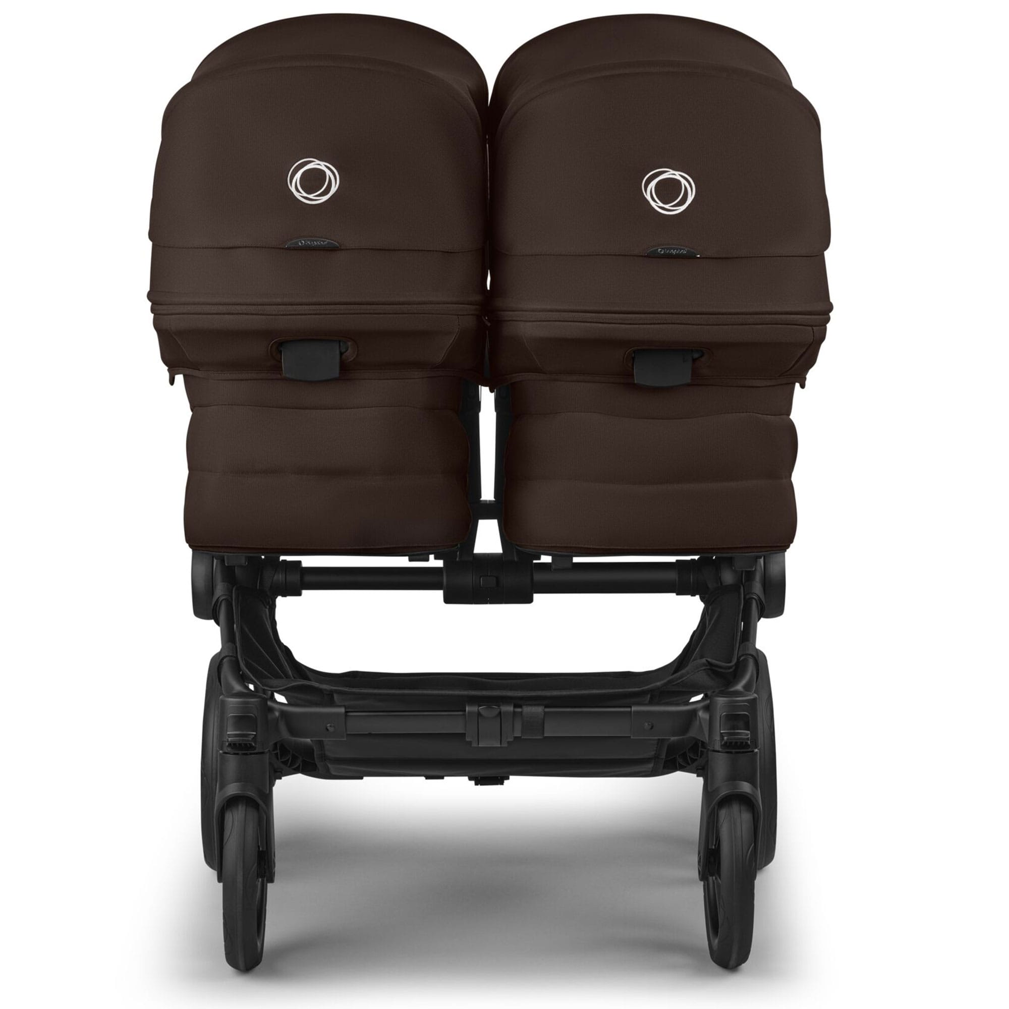 Bugaboo double buggies Bugaboo Donkey 5 Twin Complete Pushchair - Cocoa Brown 21643-COC-BRN