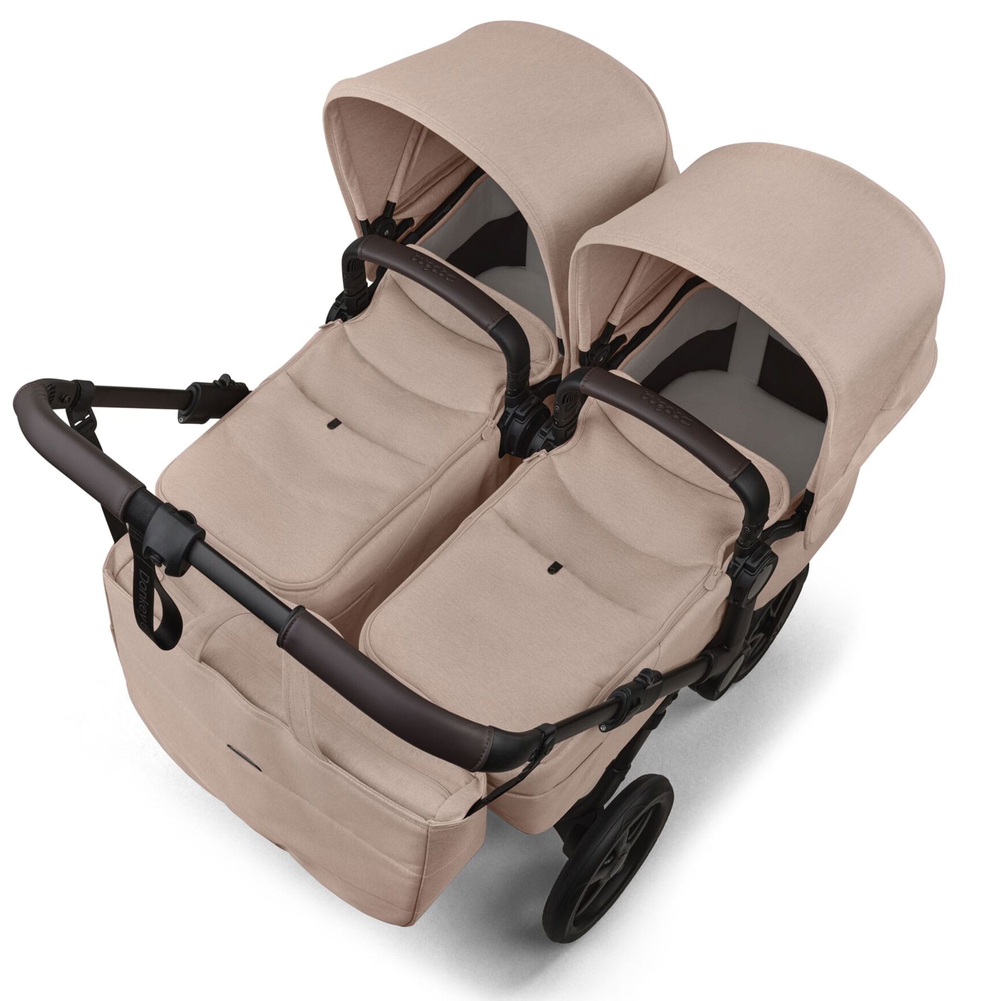 Bugaboo double buggies Bugaboo Donkey 5 Twin Complete Pushchair - Desert Taupe 21643-DES-TAU