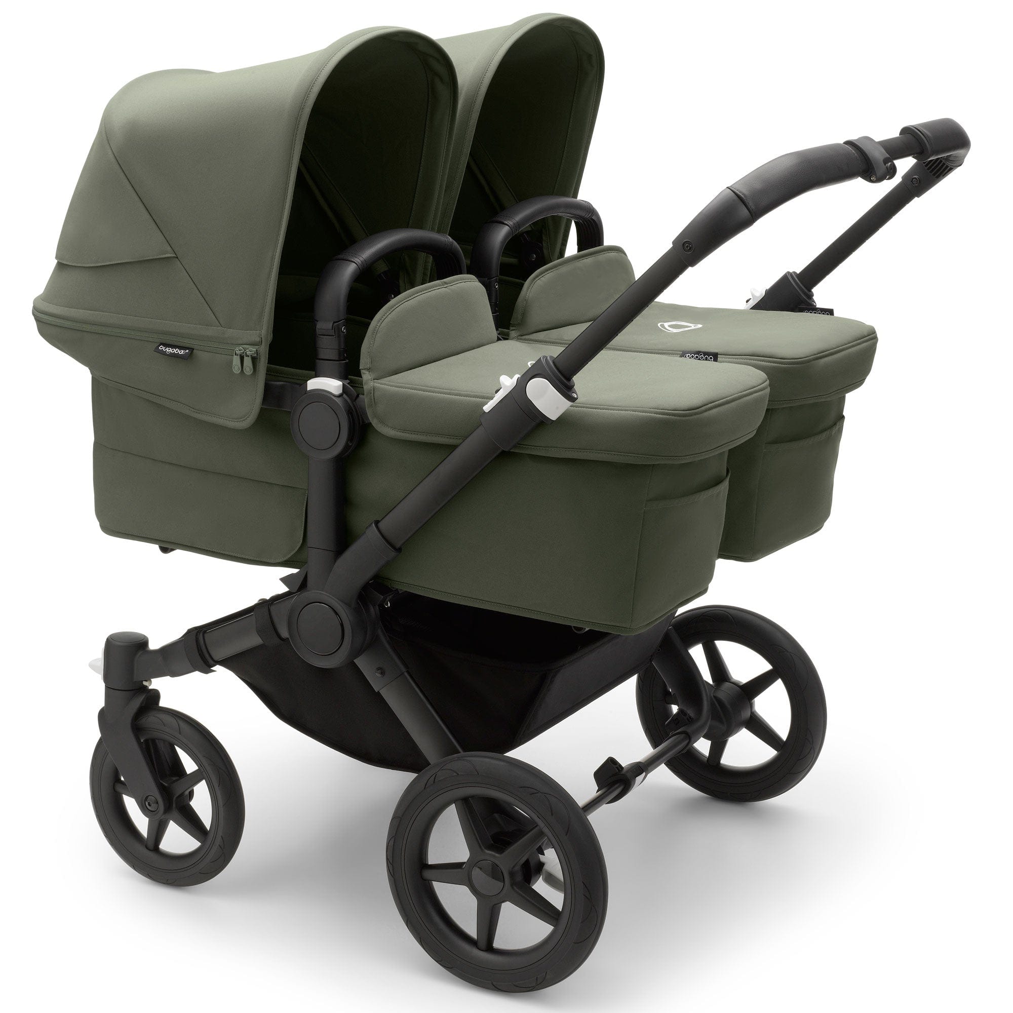 Bugaboo double buggies Bugaboo Donkey 5 Twin Essential Bundle - Forest Green 20331-TWN-ESS-3