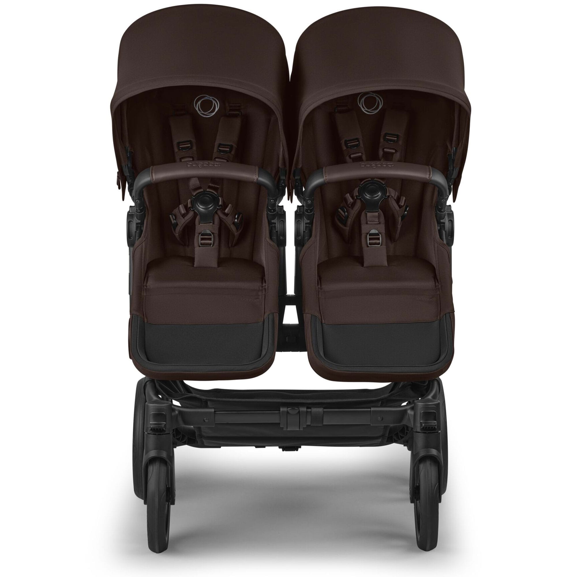 Bugaboo double buggies Bugaboo Donkey 6 Double Complete Pushchair - Cocoa Brown 17615-COC-BRN