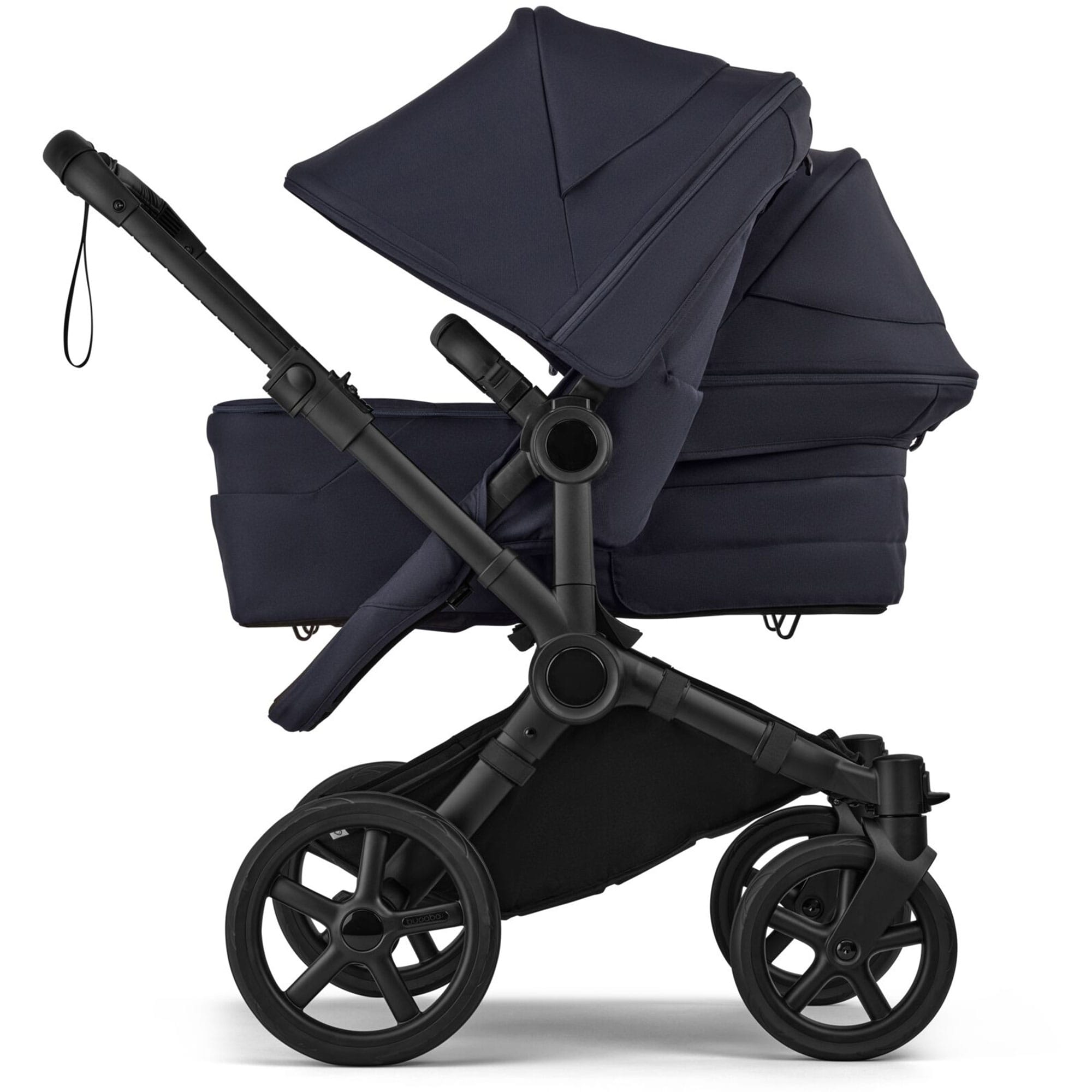 Bugaboo double buggies Bugaboo Donkey 6 Double Complete Pushchair - Deep Indigo 17615-DEE-IND
