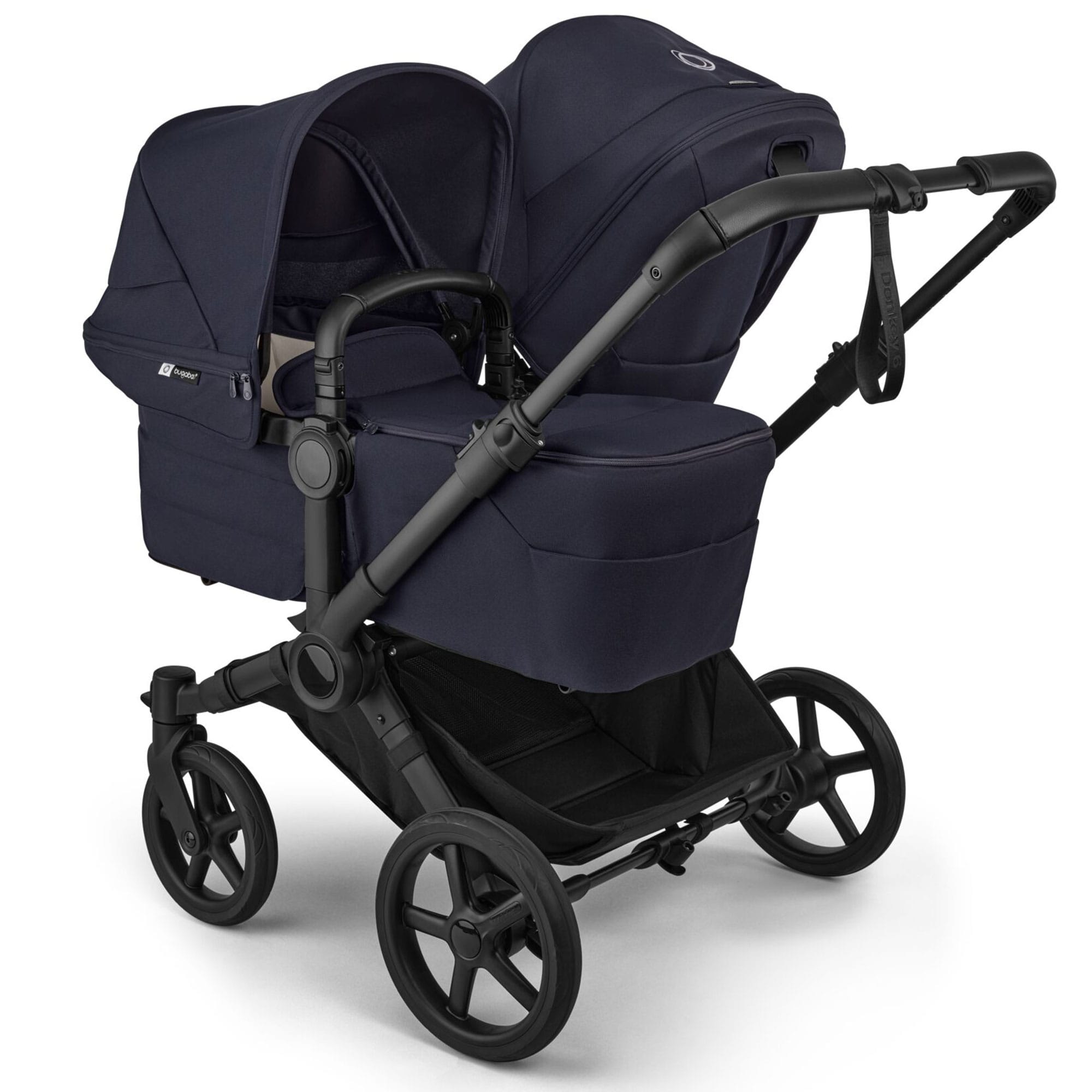 Bugaboo double buggies Bugaboo Donkey 6 Double Complete Pushchair - Deep Indigo 17615-DEE-IND