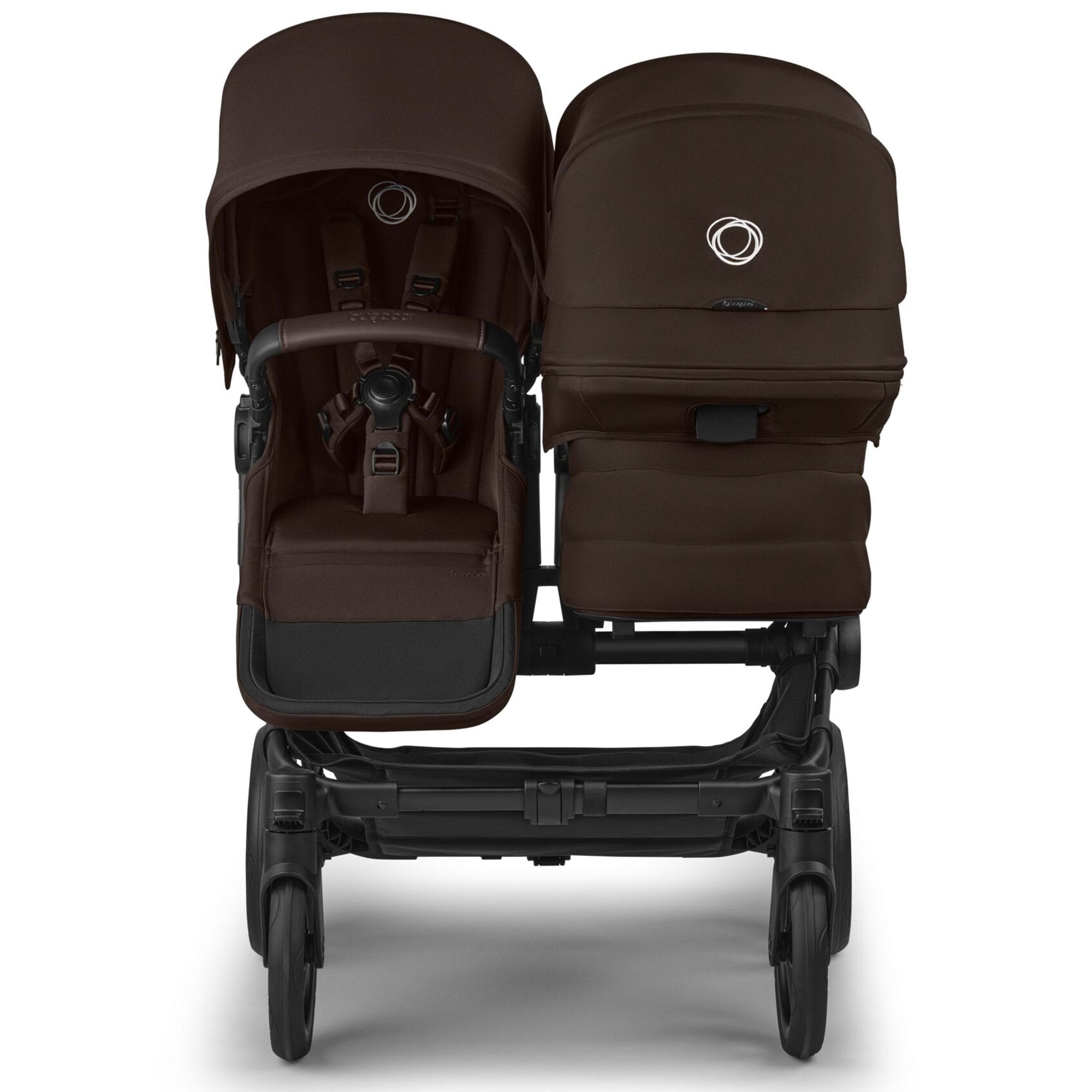 Bugaboo double buggies Bugaboo Donkey 6 Double Essential Bundle - Cocoa Brown 21667-COC-BRN