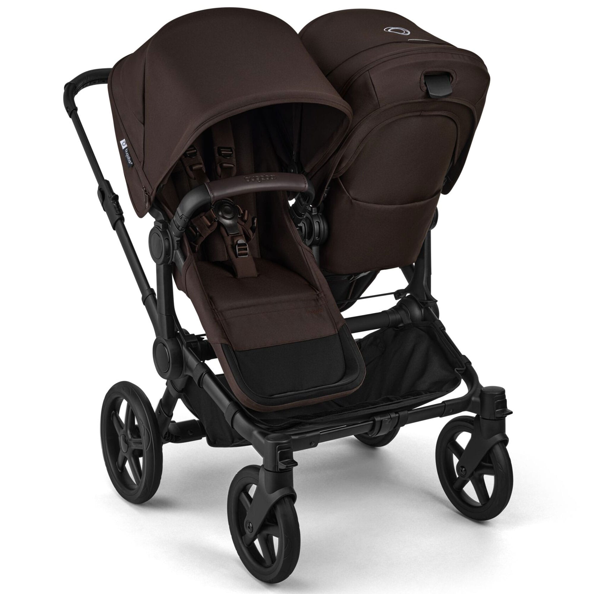 Bugaboo double buggies Bugaboo Donkey 6 Double Essential Bundle - Cocoa Brown 21667-COC-BRN