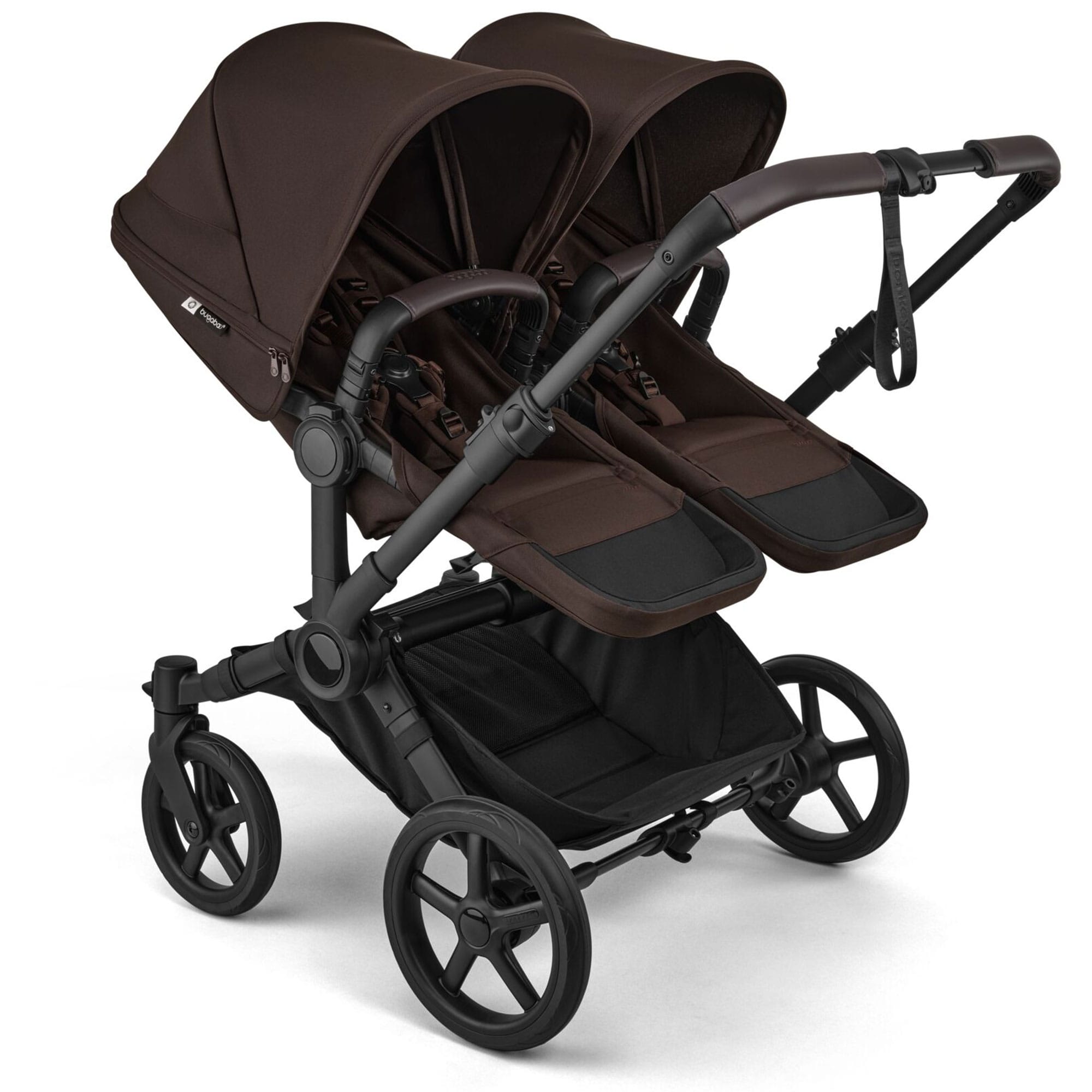 Bugaboo double buggies Bugaboo Donkey 6 Double Essential Bundle - Cocoa Brown 21667-COC-BRN