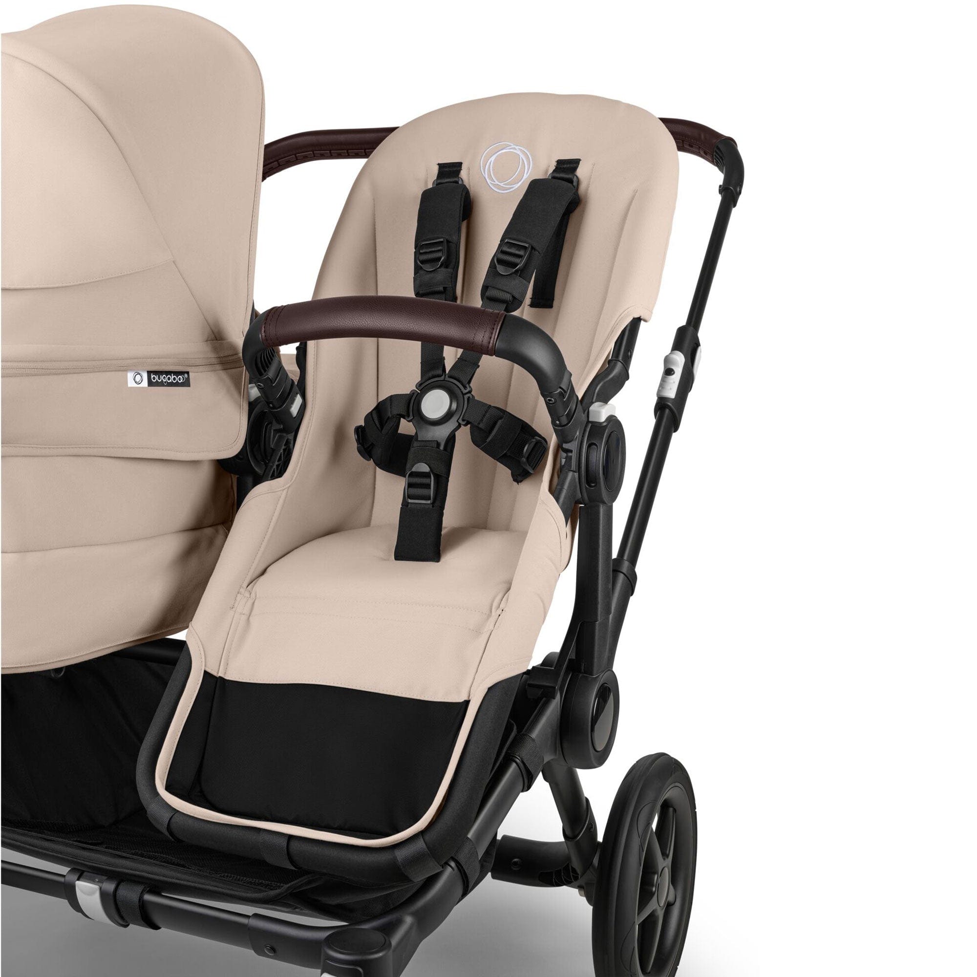 Bugaboo travel systems Bugaboo Donkey 5 Duo Ultimate Newborn Bundle - Desert Taupe 17672-DES-TPE