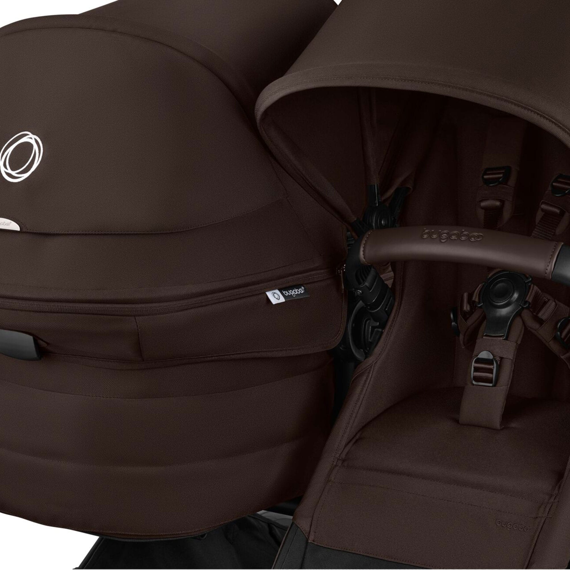 Bugaboo Travel Systems Bugaboo Donkey 6 Double Ultimate Newborn Bundle - Cocoa Brown 21673-COC-BRN