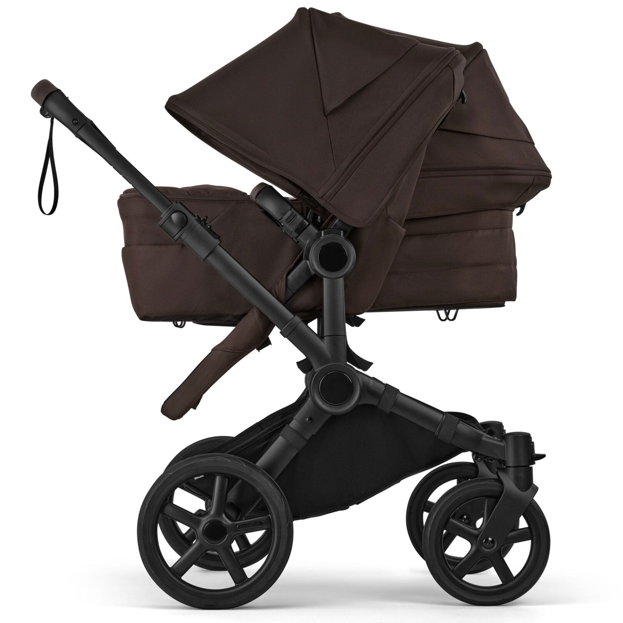 Bugaboo Travel Systems Bugaboo Donkey 6 Double Ultimate Newborn Bundle - Cocoa Brown 21673-COC-BRN