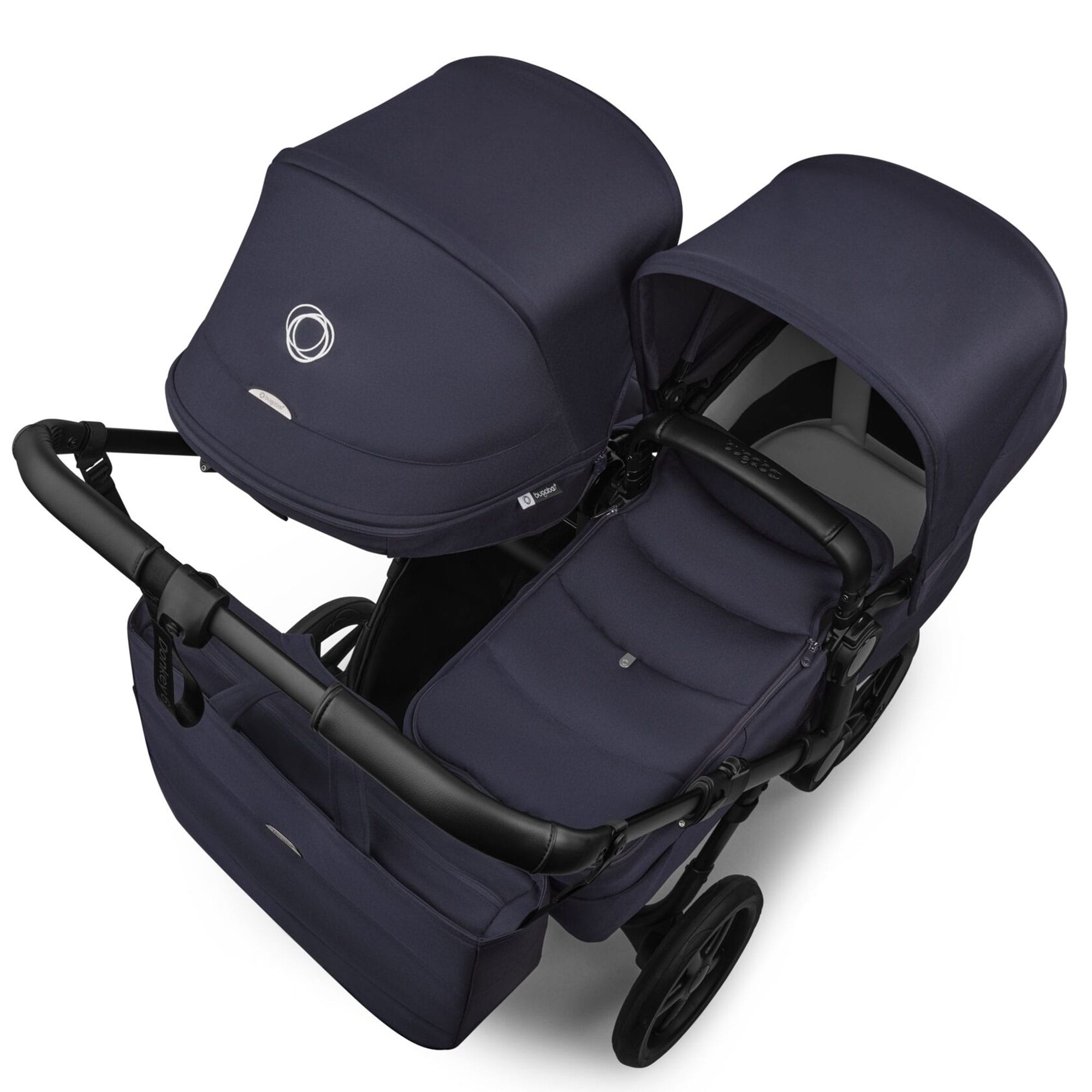 Bugaboo Travel Systems Bugaboo Donkey 6 Double Ultimate Newborn Bundle - Deep Indigo 21673-DEE-ING
