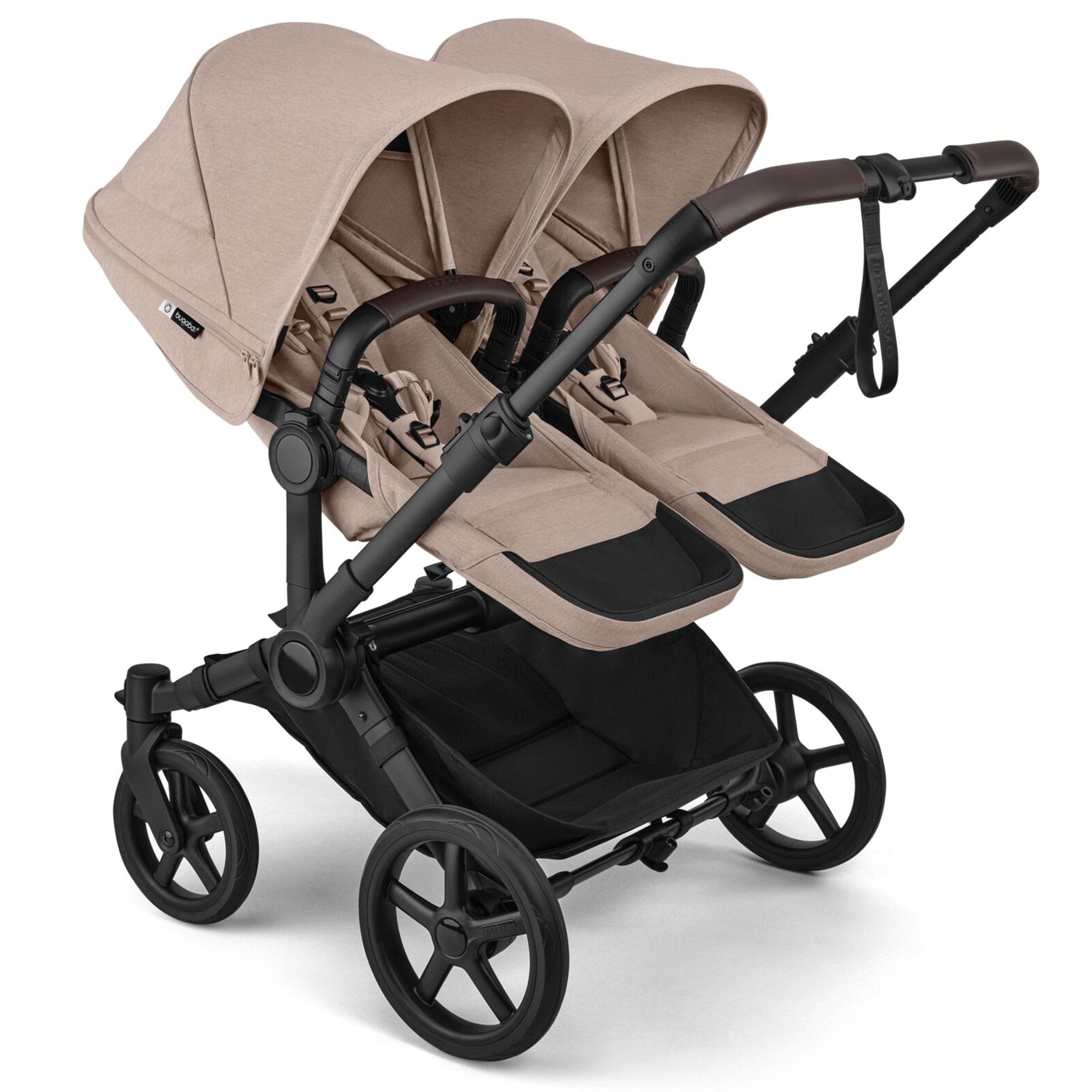 Bugaboo Travel Systems Bugaboo Donkey 6 Double Ultimate Newborn Bundle - Desert Taupe 21673-DES-TPE