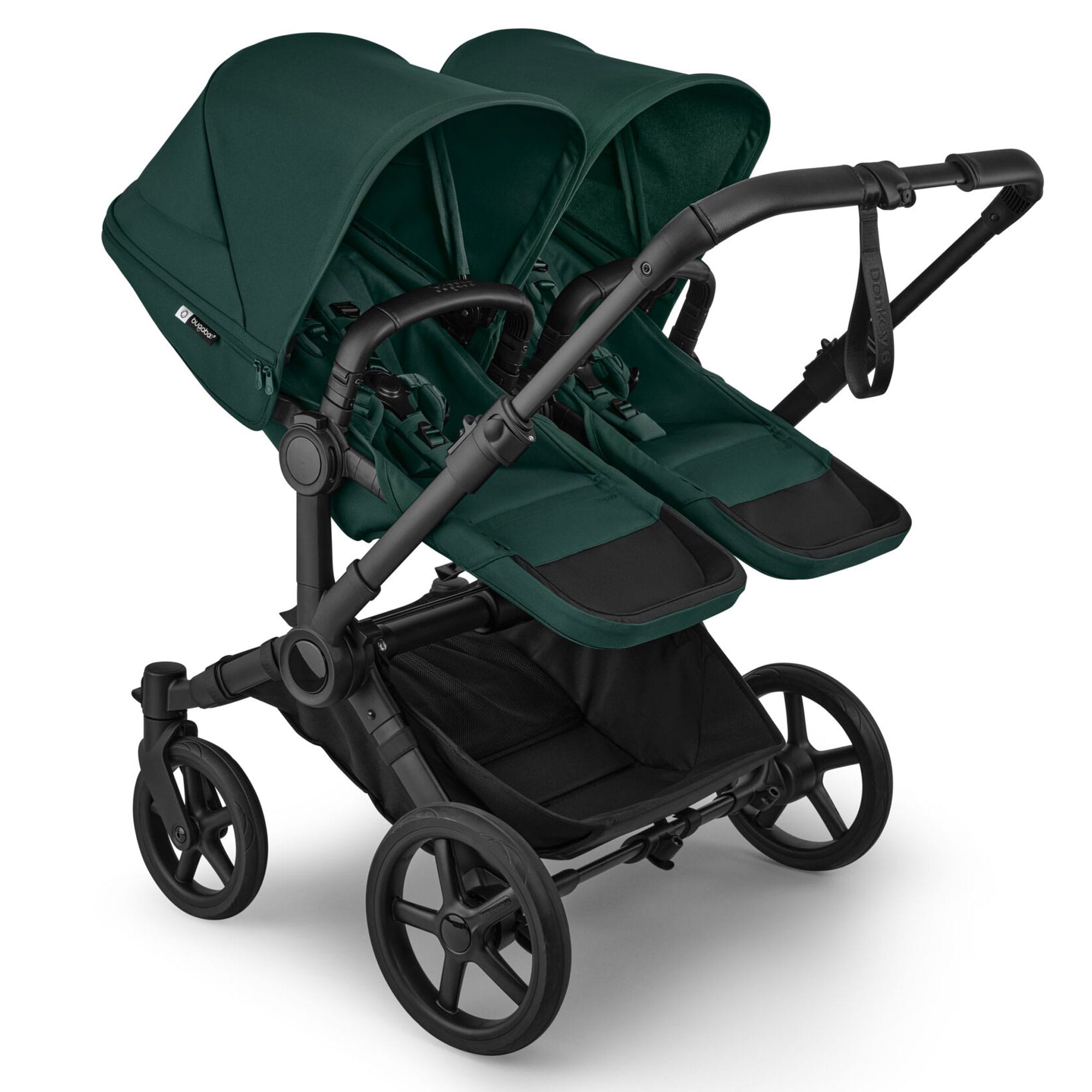 Bugaboo Travel Systems Bugaboo Donkey 6 Double Ultimate Newborn Bundle - Fern Green 21673-FER-GRN