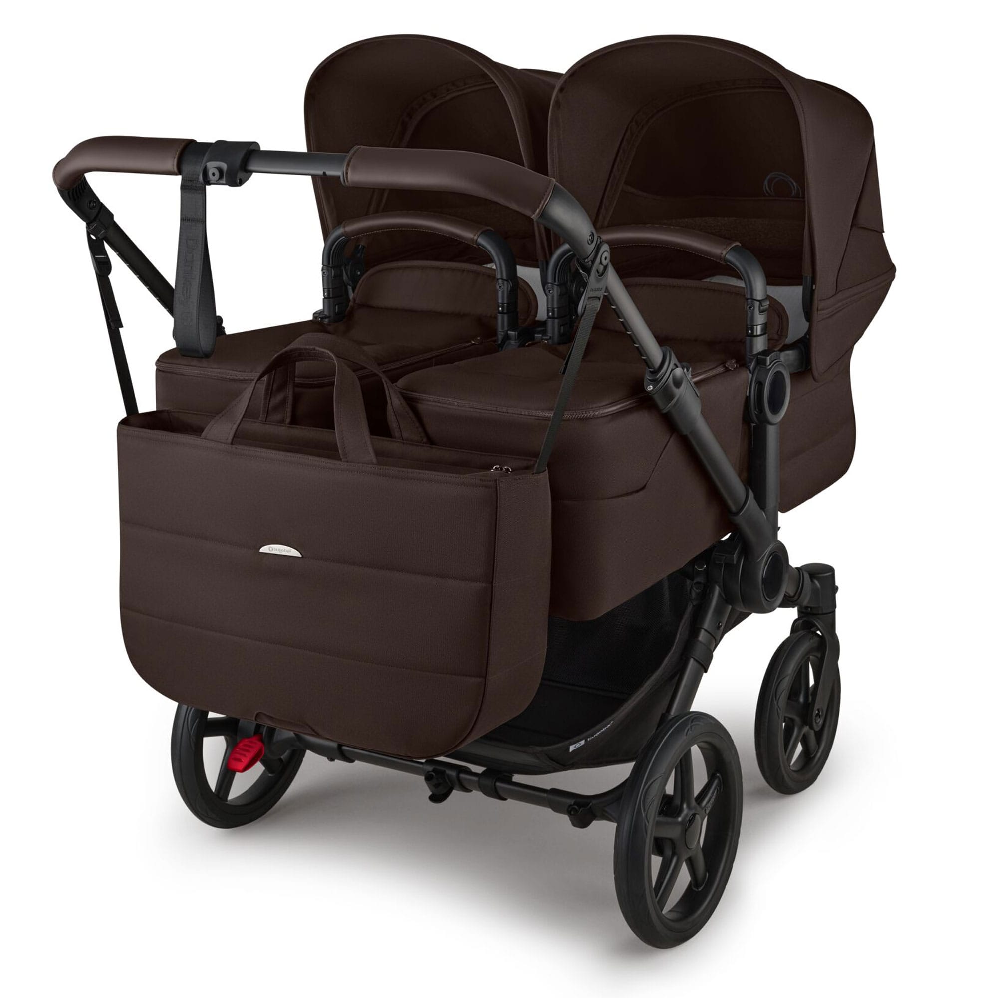 Bugaboo Travel Systems Bugaboo Donkey 6 Twin Ultimate Newborn Bundle - Cocoa Brown 21687-COC-BRN