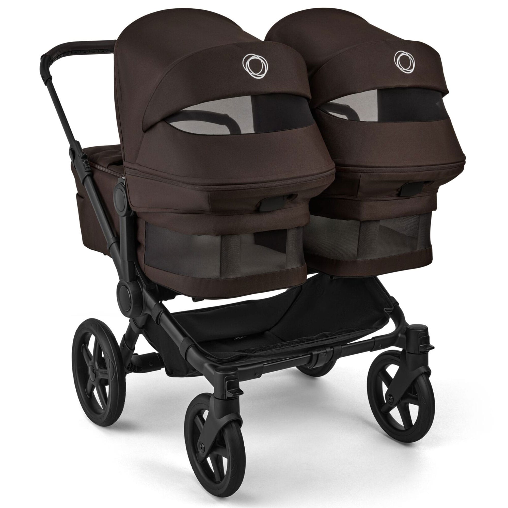 Bugaboo Travel Systems Bugaboo Donkey 6 Twin Ultimate Newborn Bundle - Cocoa Brown 21687-COC-BRN